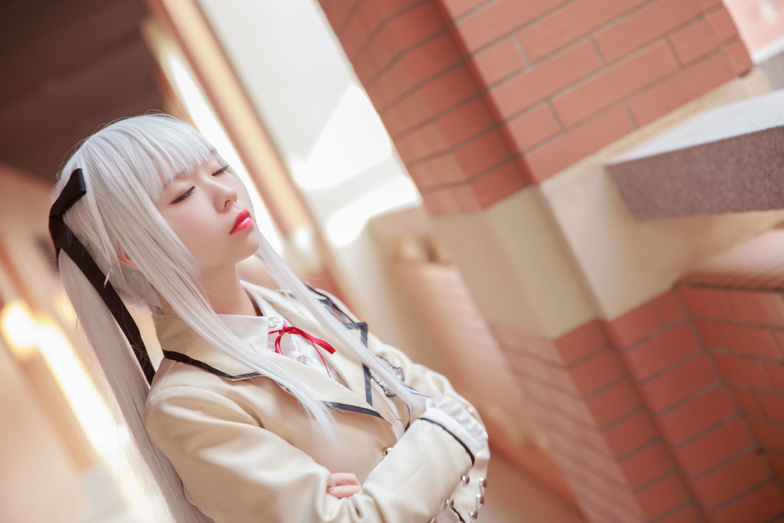 Sổ ảnh Coser Ngôi sao mạng] Blogger Anime G44 Không Bị Thương - Vụ Chi Trường Phục