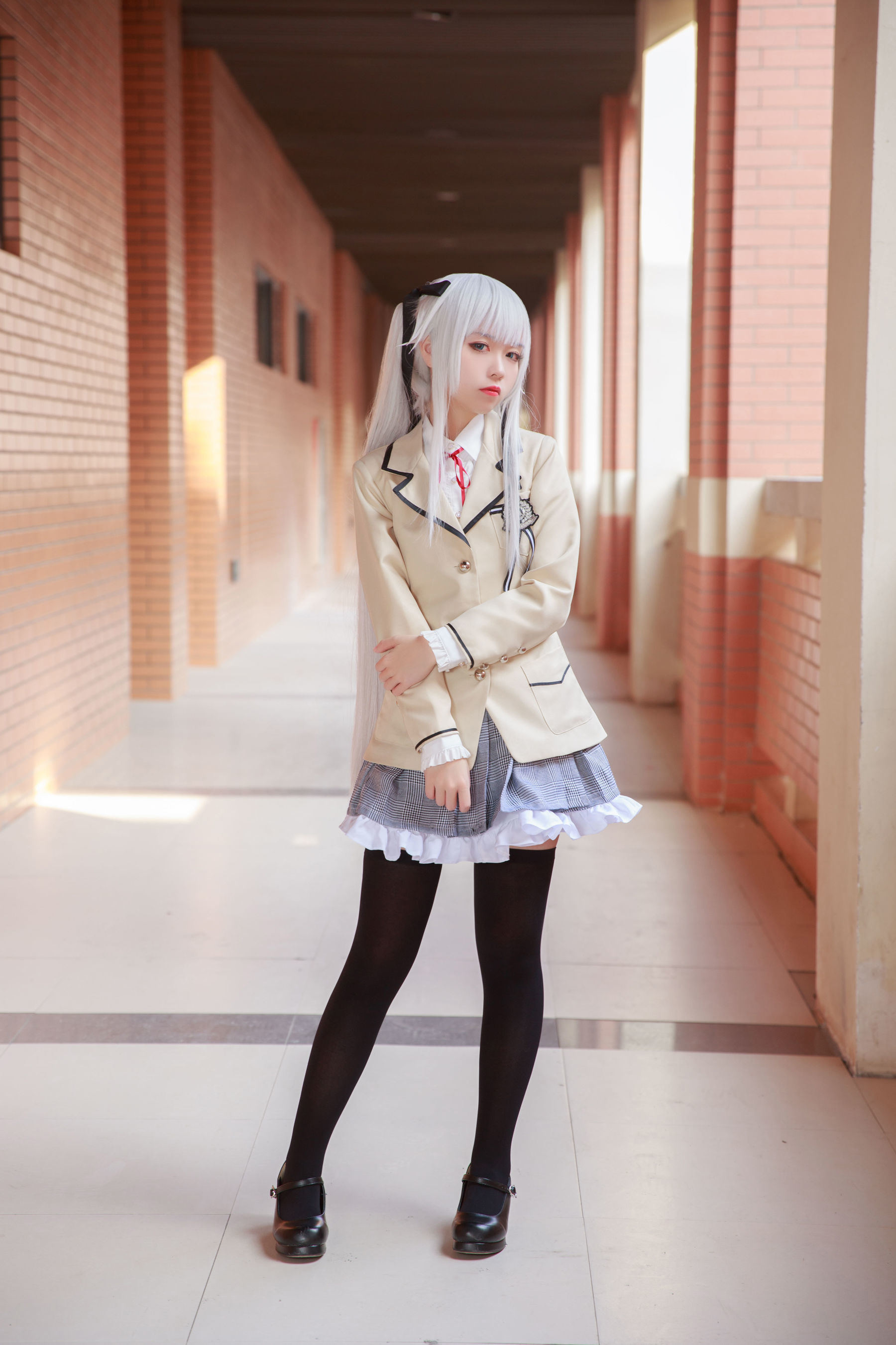 Sổ ảnh Coser Ngôi sao mạng] Blogger Anime G44 Không Bị Thương - Vụ Chi Trường Phục