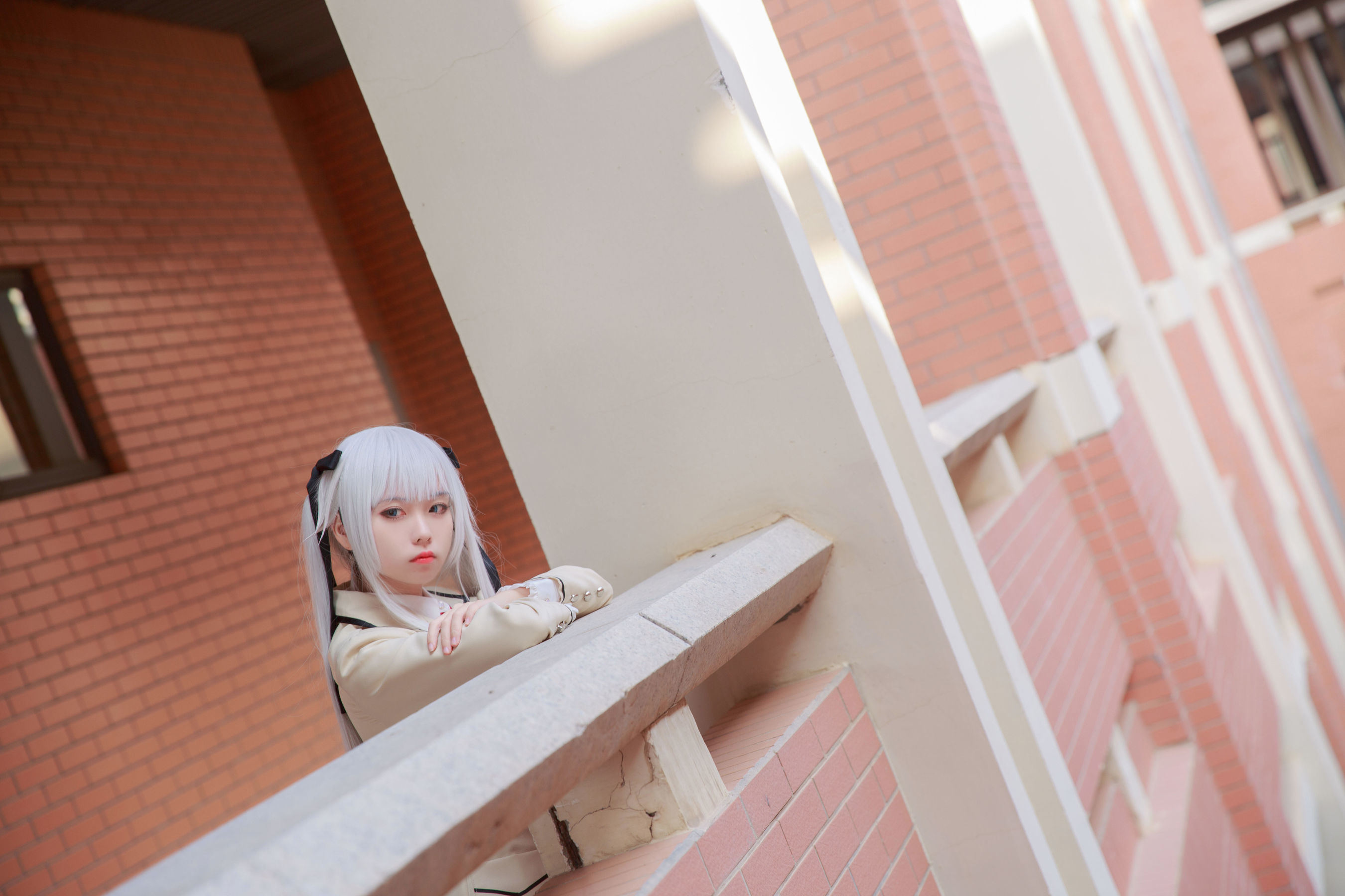 Sổ ảnh Coser Ngôi sao mạng] Blogger Anime G44 Không Bị Thương - Vụ Chi Trường Phục