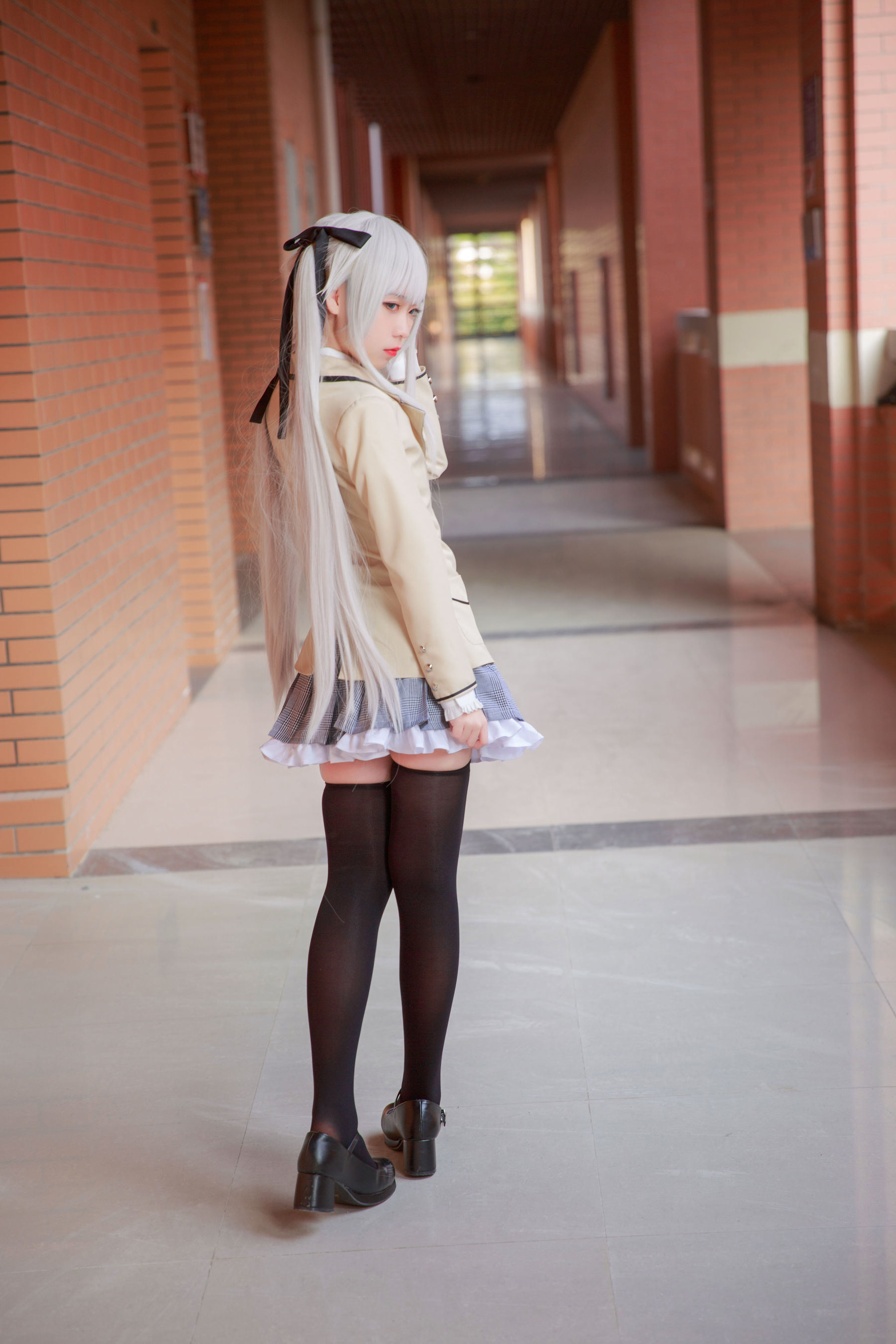 Sổ ảnh Coser Ngôi sao mạng] Blogger Anime G44 Không Bị Thương - Vụ Chi Trường Phục