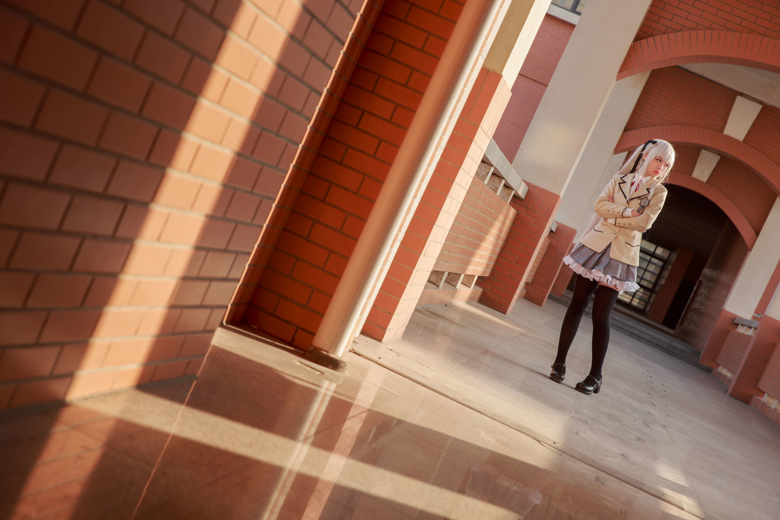 Sổ ảnh Coser Ngôi sao mạng] Blogger Anime G44 Không Bị Thương - Vụ Chi Trường Phục