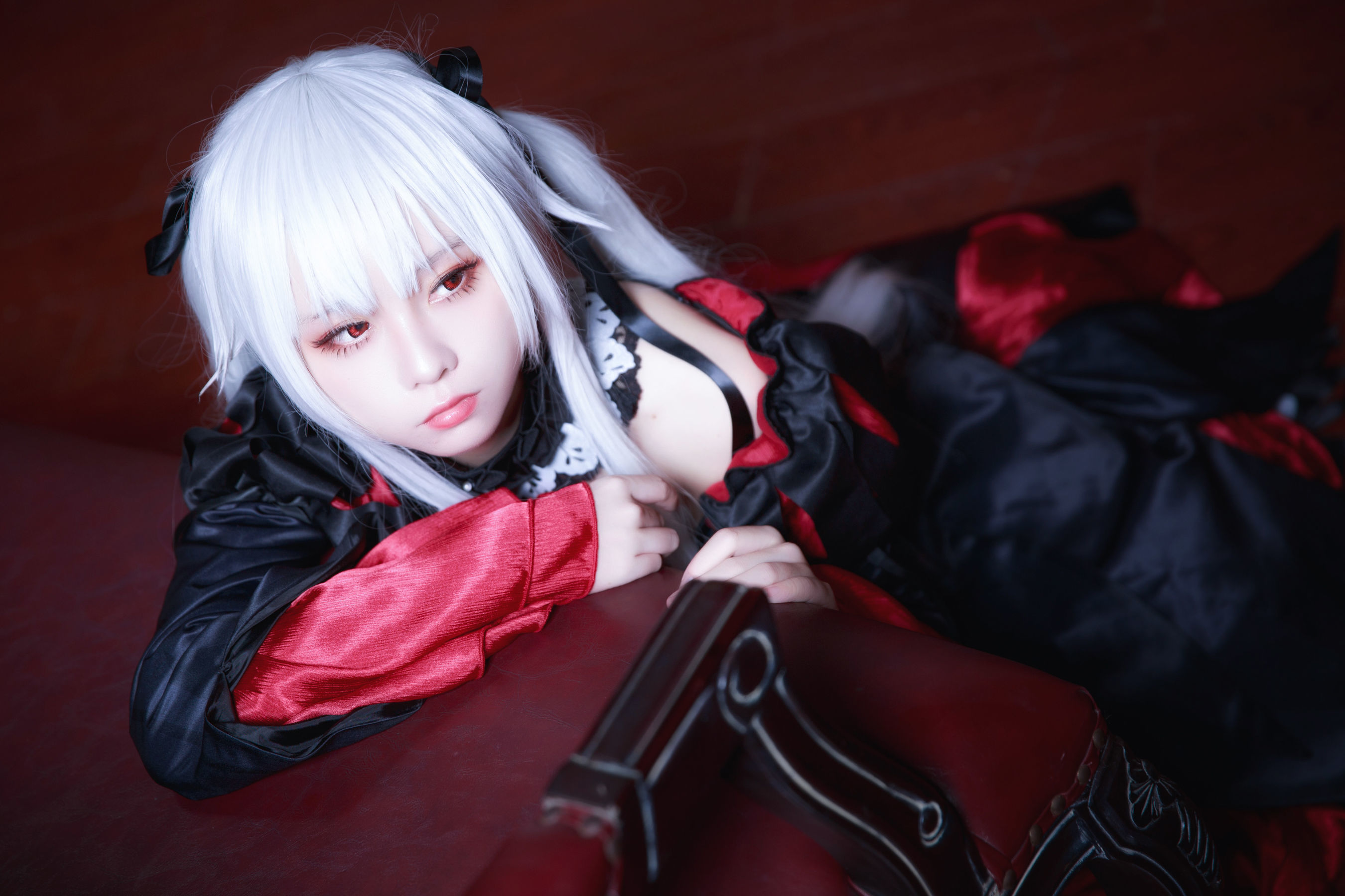 Internet Celebrity Coser Photobook] Anime Blogger G44 Will Not Get Hurt - Mist Branch Long Skirt
