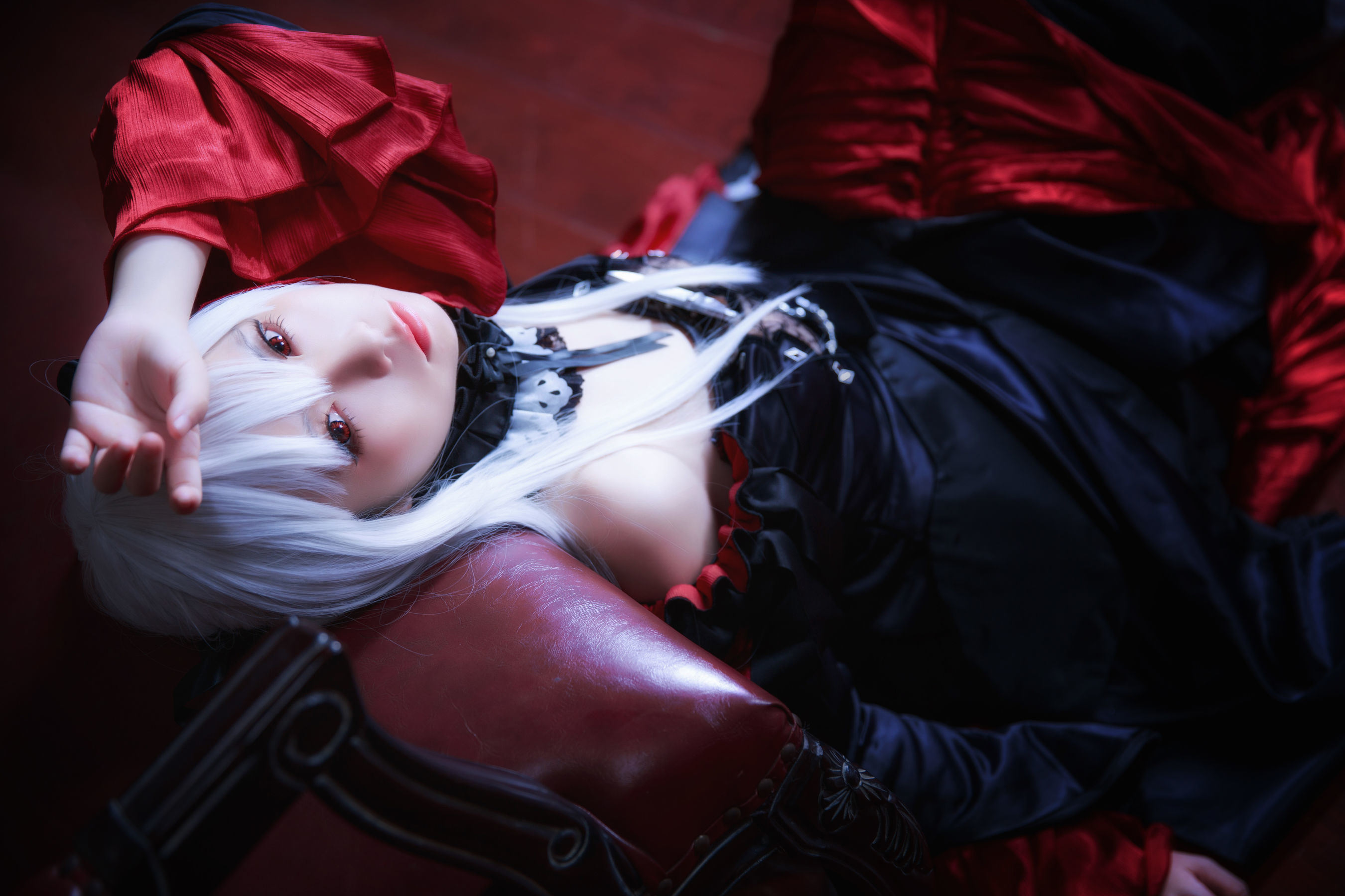 Internet Celebrity Coser Photobook] Anime Blogger G44 Will Not Get Hurt - Mist Branch Long Skirt