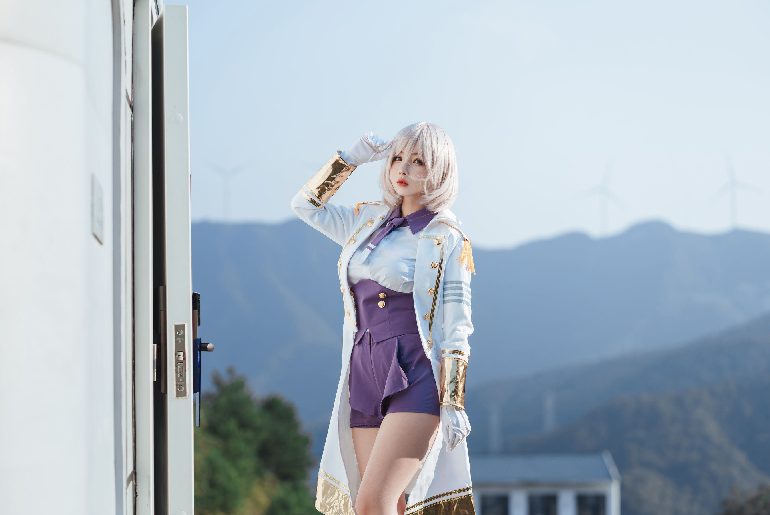 Ảnh chụp Cosplay của Netizen nổi tiếng] COS Phúc lợi Rioko Lương Lương Tử - Điện Quang Cơ Vương Hách
