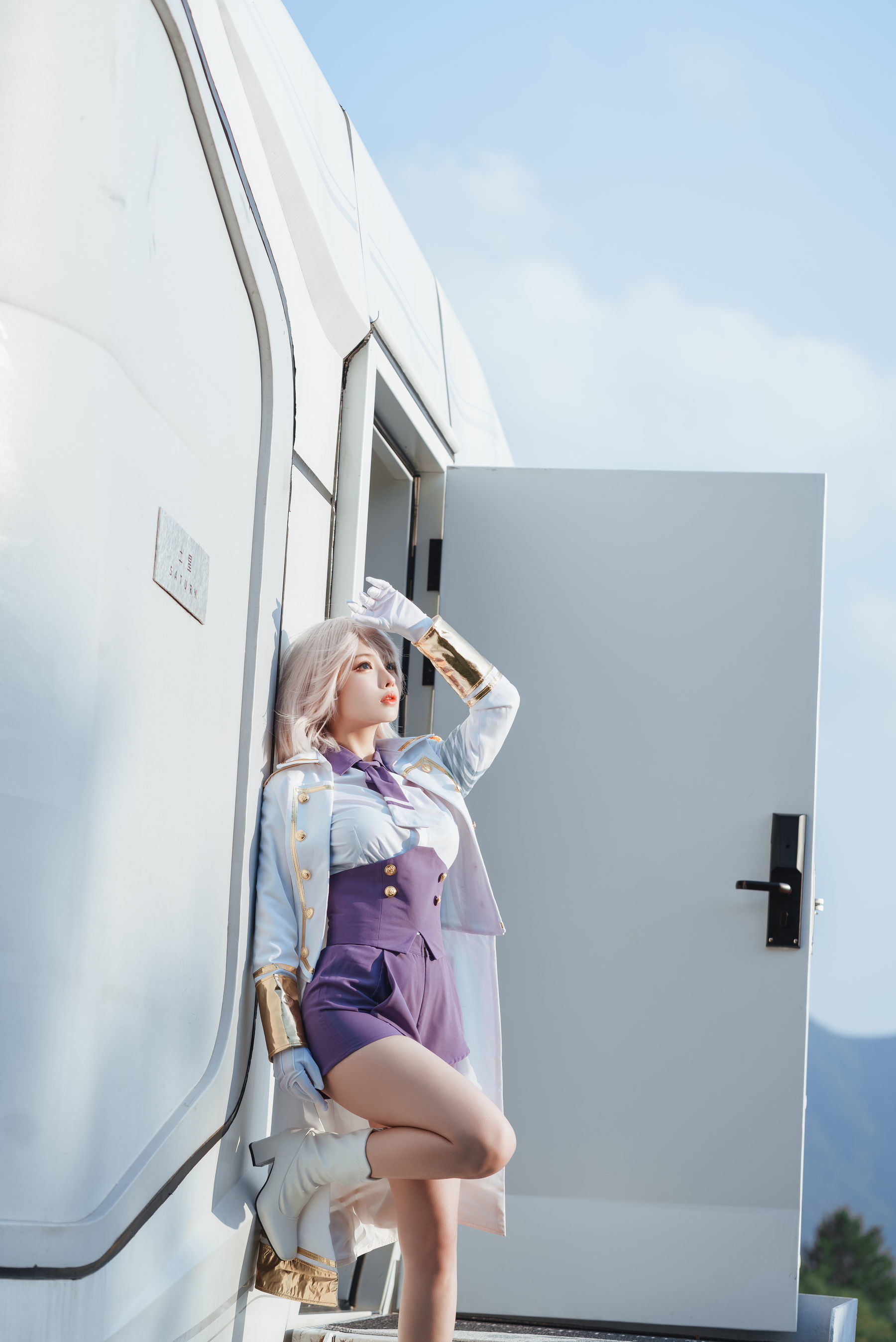 Ảnh chụp Cosplay của Netizen nổi tiếng] COS Phúc lợi Rioko Lương Lương Tử - Điện Quang Cơ Vương Hách