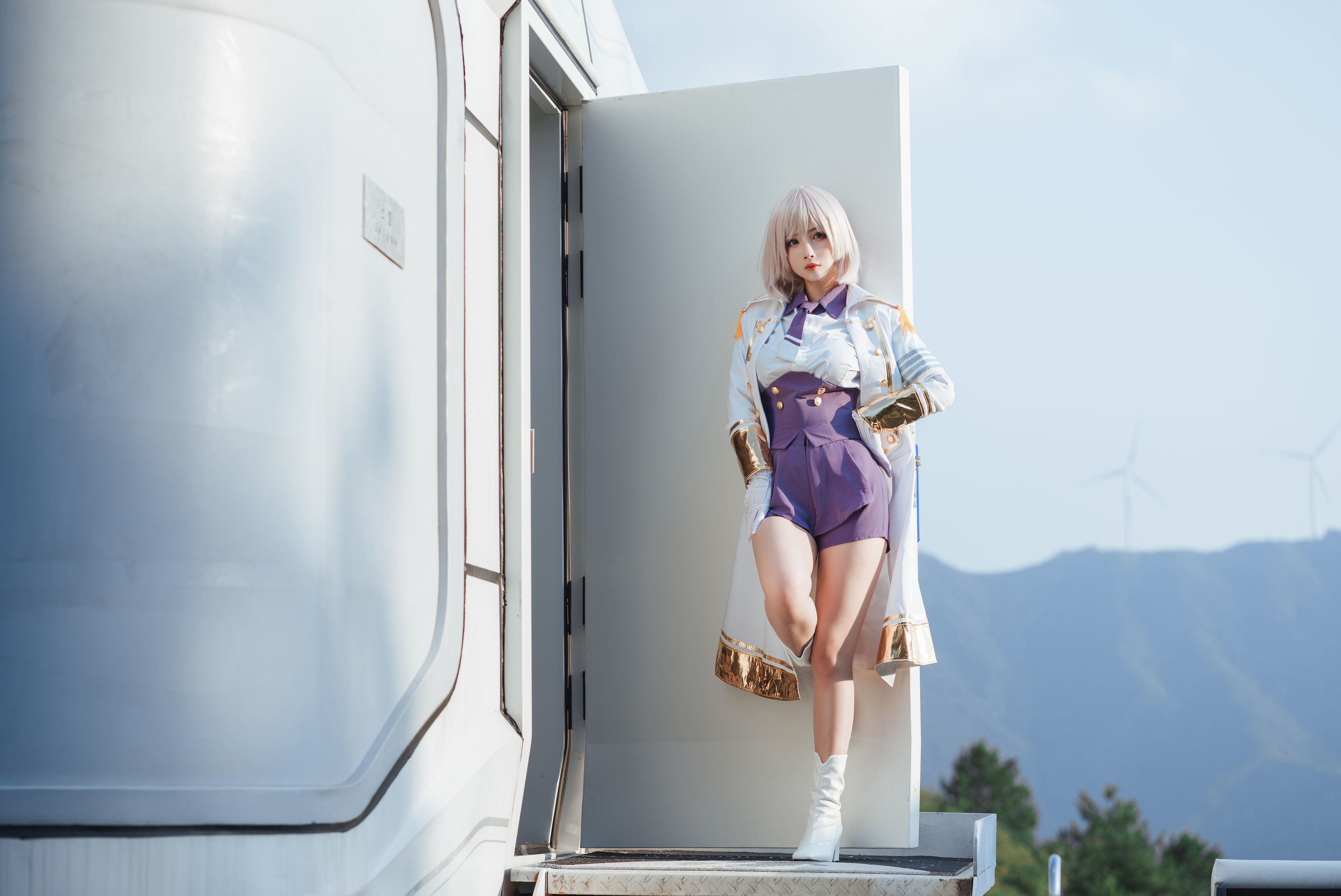 Ảnh chụp Cosplay của Netizen nổi tiếng] COS Phúc lợi Rioko Lương Lương Tử - Điện Quang Cơ Vương Hách