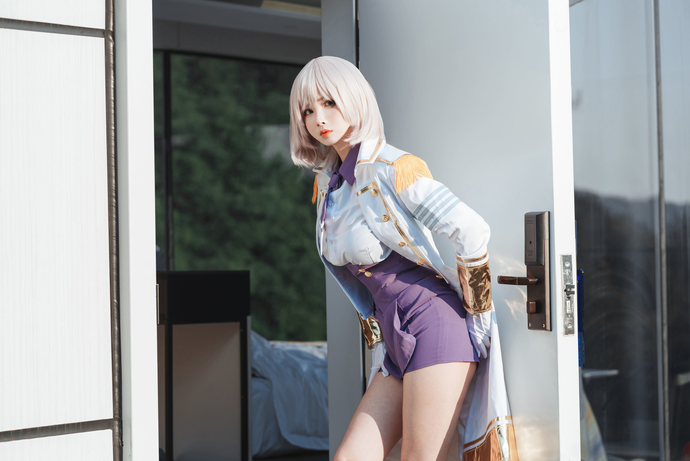 Ảnh chụp Cosplay của Netizen nổi tiếng] COS Phúc lợi Rioko Lương Lương Tử - Điện Quang Cơ Vương Hách