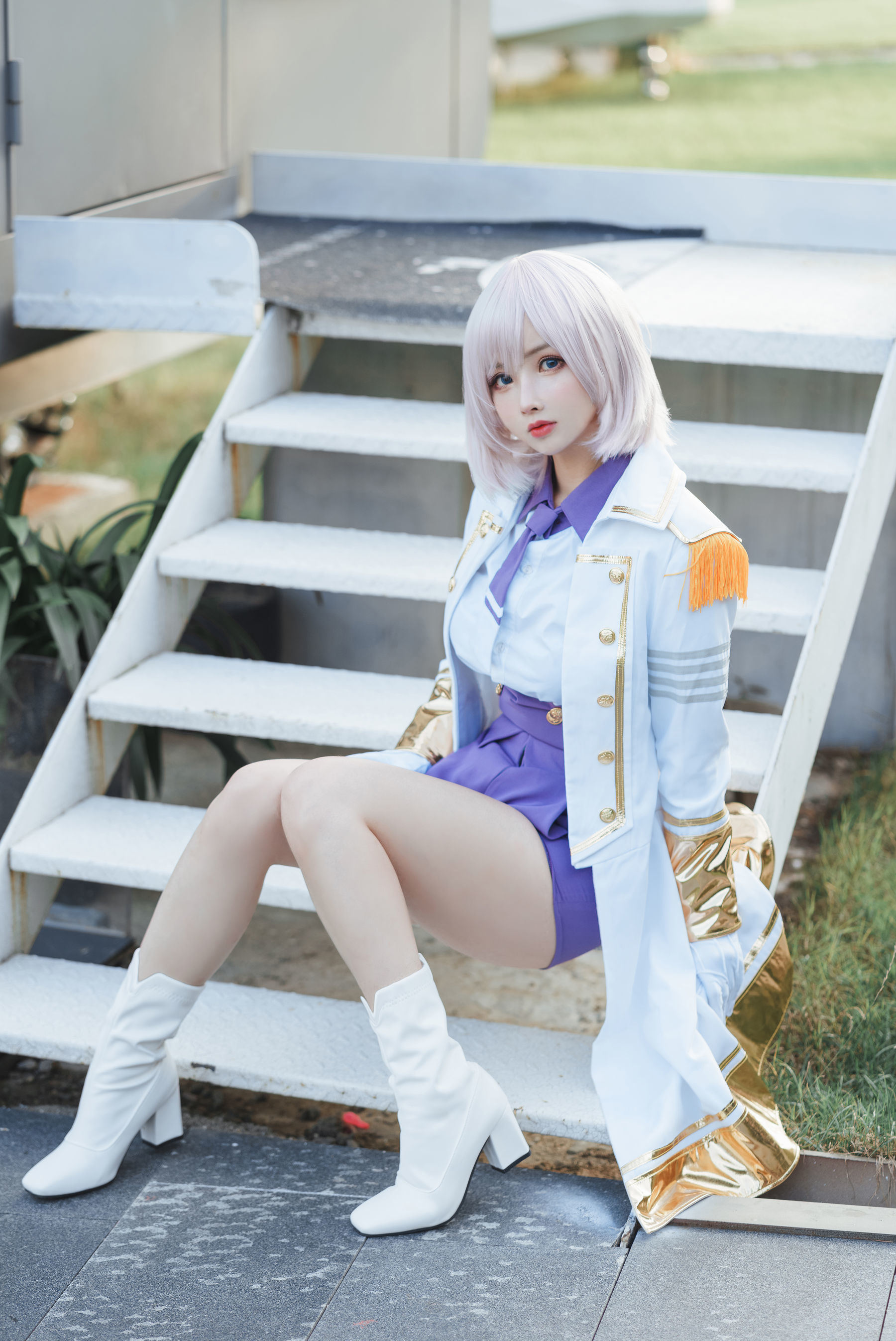 Ảnh chụp Cosplay của Netizen nổi tiếng] COS Phúc lợi Rioko Lương Lương Tử - Điện Quang Cơ Vương Hách