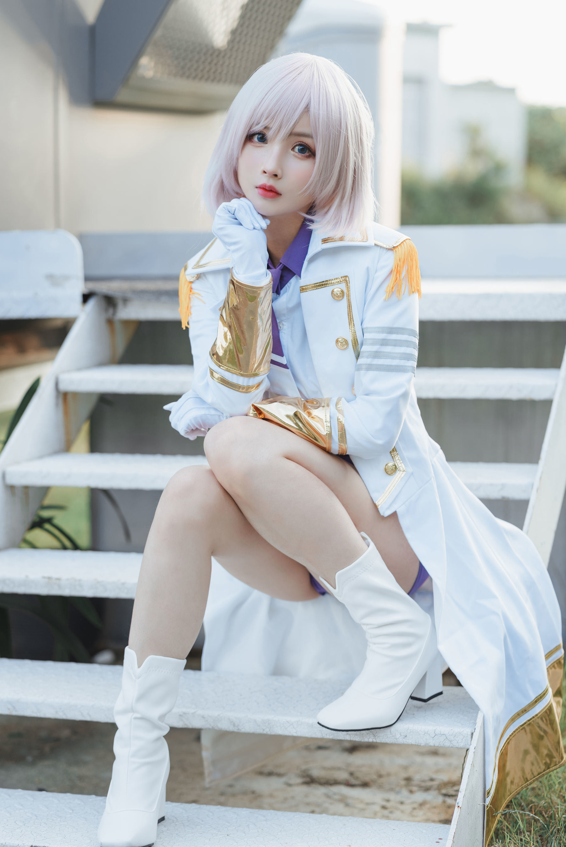 Ảnh chụp Cosplay của Netizen nổi tiếng] COS Phúc lợi Rioko Lương Lương Tử - Điện Quang Cơ Vương Hách