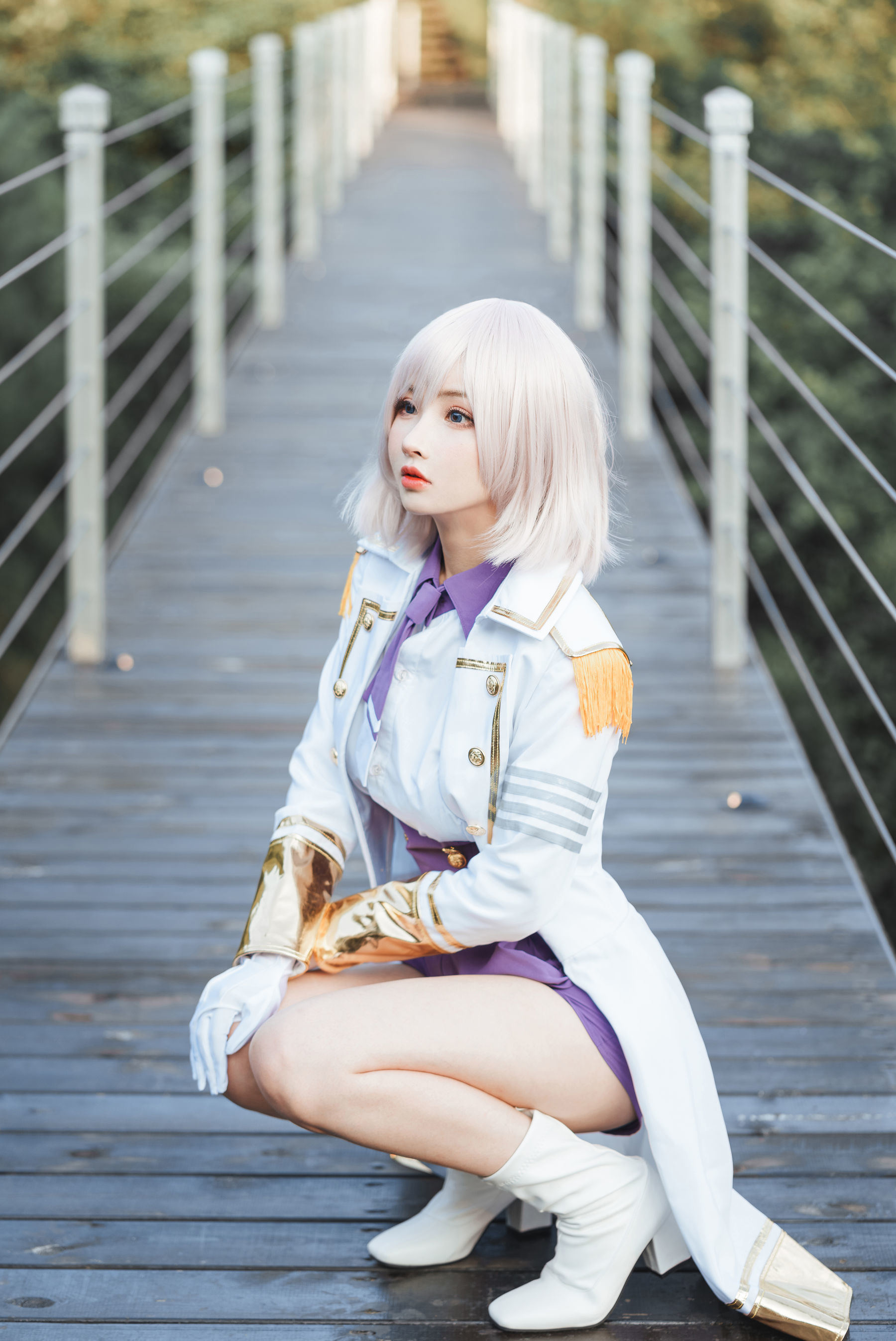 Ảnh chụp Cosplay của Netizen nổi tiếng] COS Phúc lợi Rioko Lương Lương Tử - Điện Quang Cơ Vương Hách