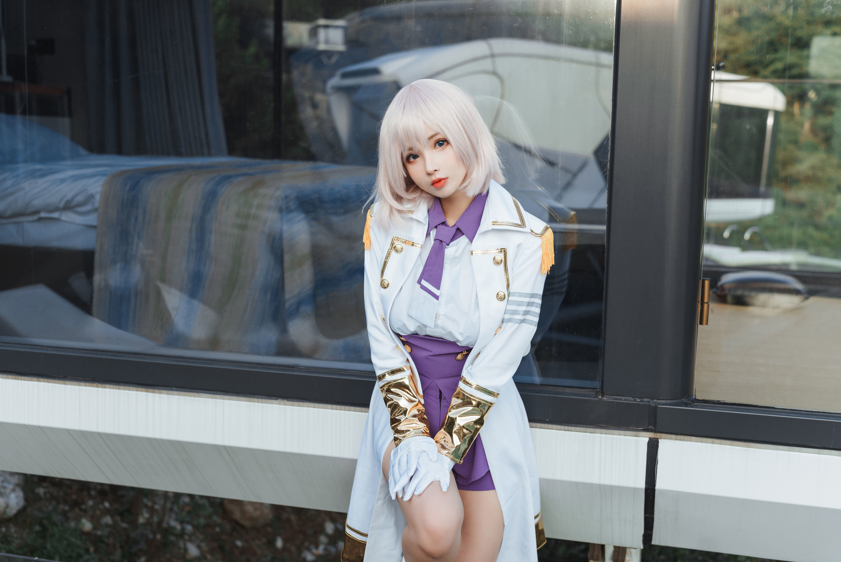 Ảnh chụp Cosplay của Netizen nổi tiếng] COS Phúc lợi Rioko Lương Lương Tử - Điện Quang Cơ Vương Hách