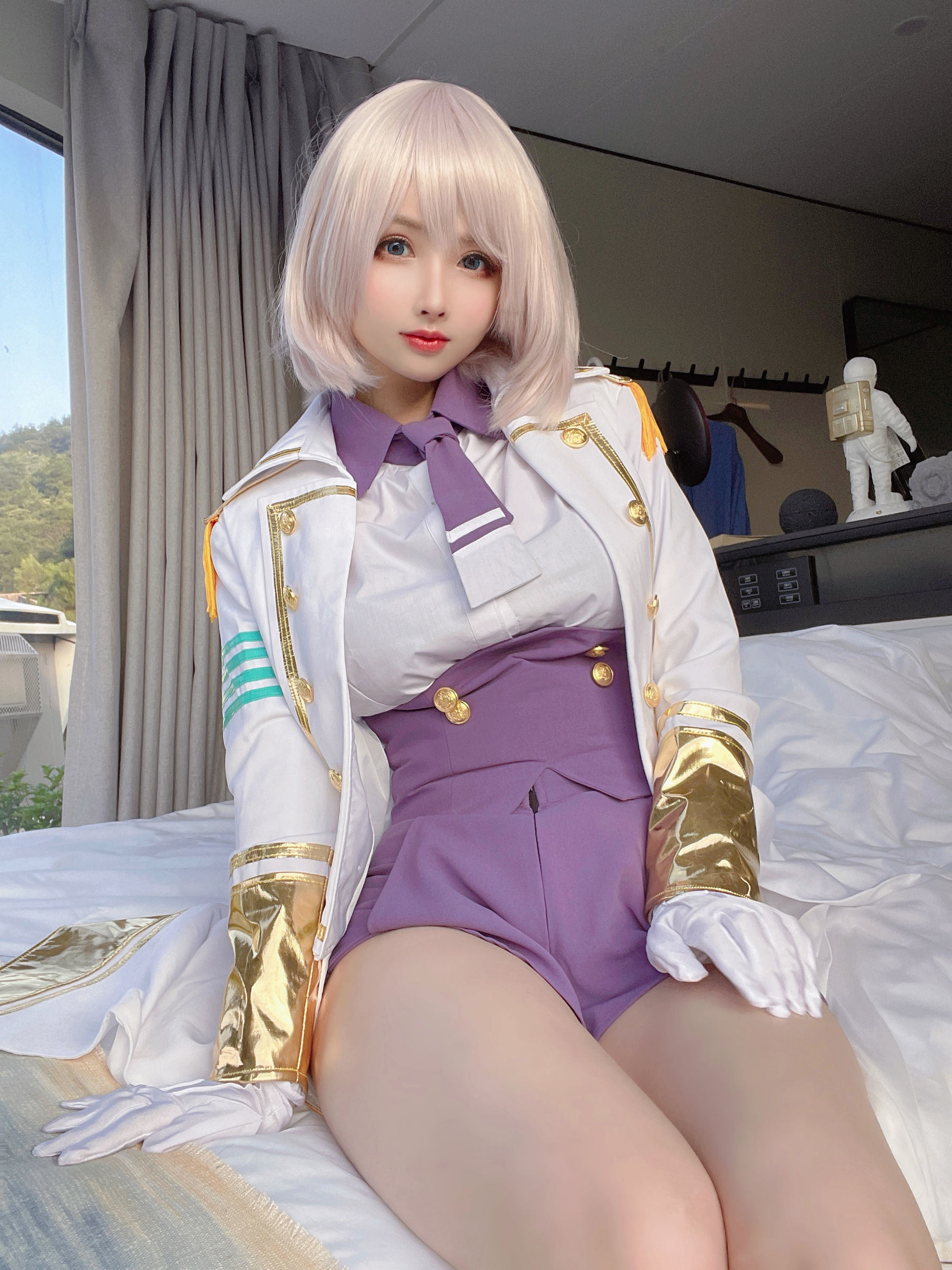 Ảnh chụp Cosplay của Netizen nổi tiếng] COS Phúc lợi Rioko Lương Lương Tử - Điện Quang Cơ Vương Hách