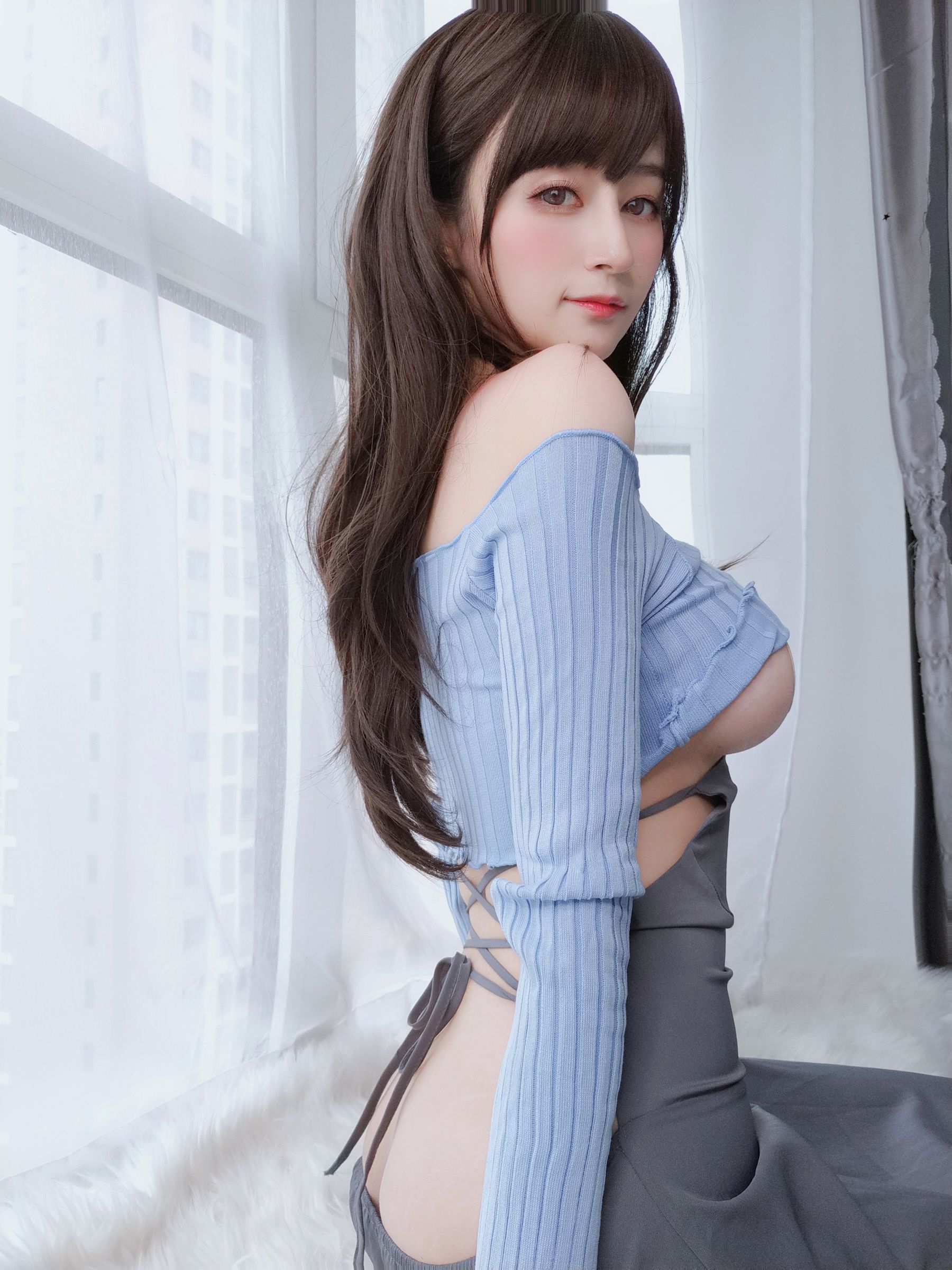 網紅 COSER 寫真] Coser 小姐姐 白銀 - 吉他 妹妹