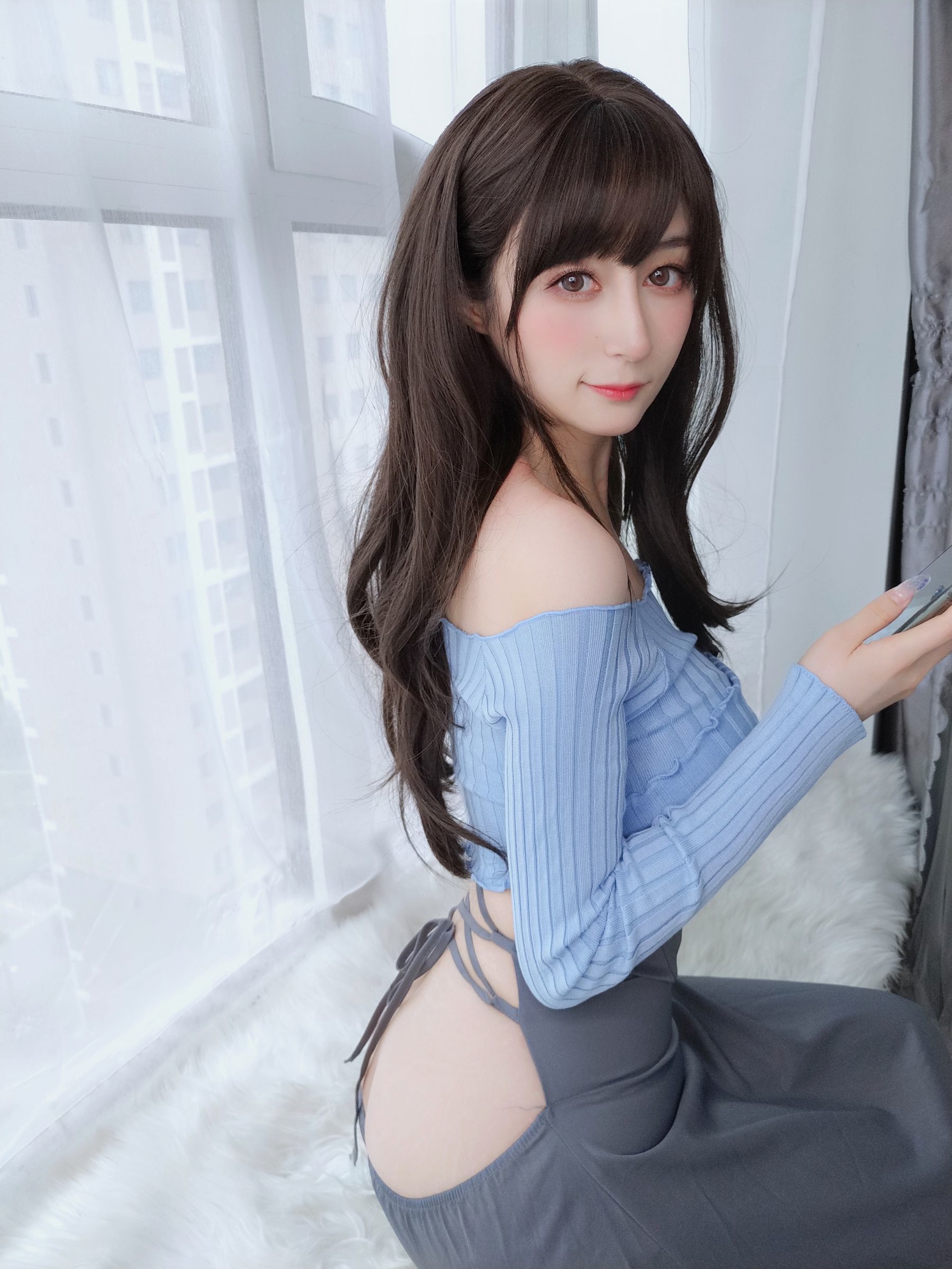 網紅 COSER 寫真] Coser 小姐姐 白銀 - 吉他 妹妹