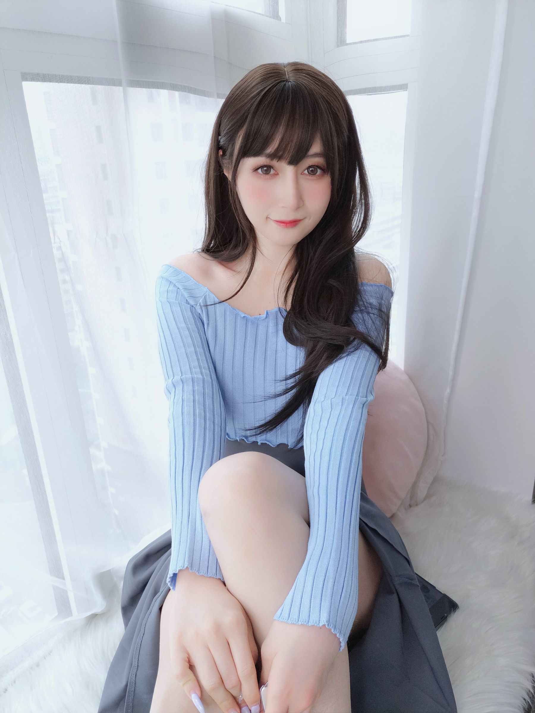 網紅 COSER 寫真] Coser 小姐姐 白銀 - 吉他 妹妹
