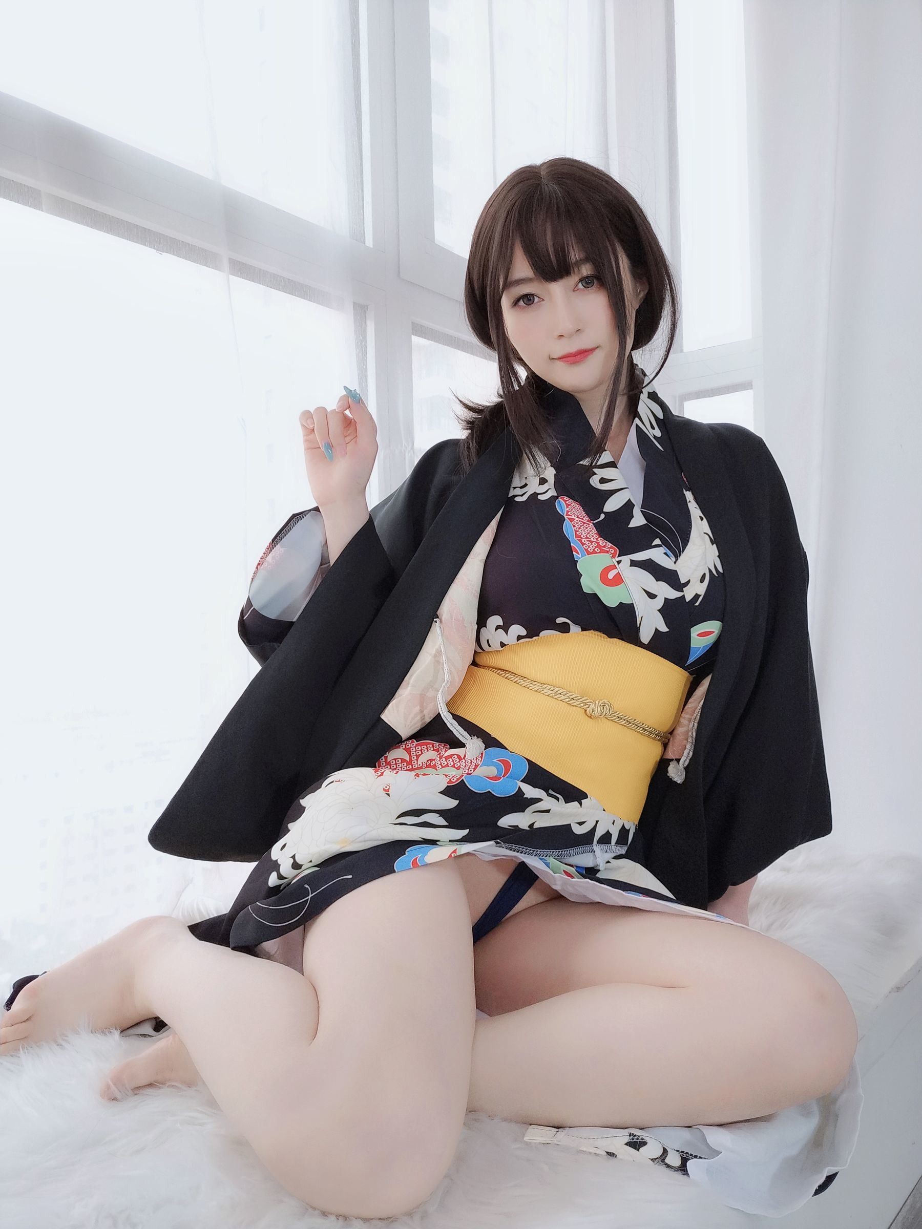 ネット有名人コスプレイヤー写真] コスプレイヤー白銀さん - 和服の下の秘密