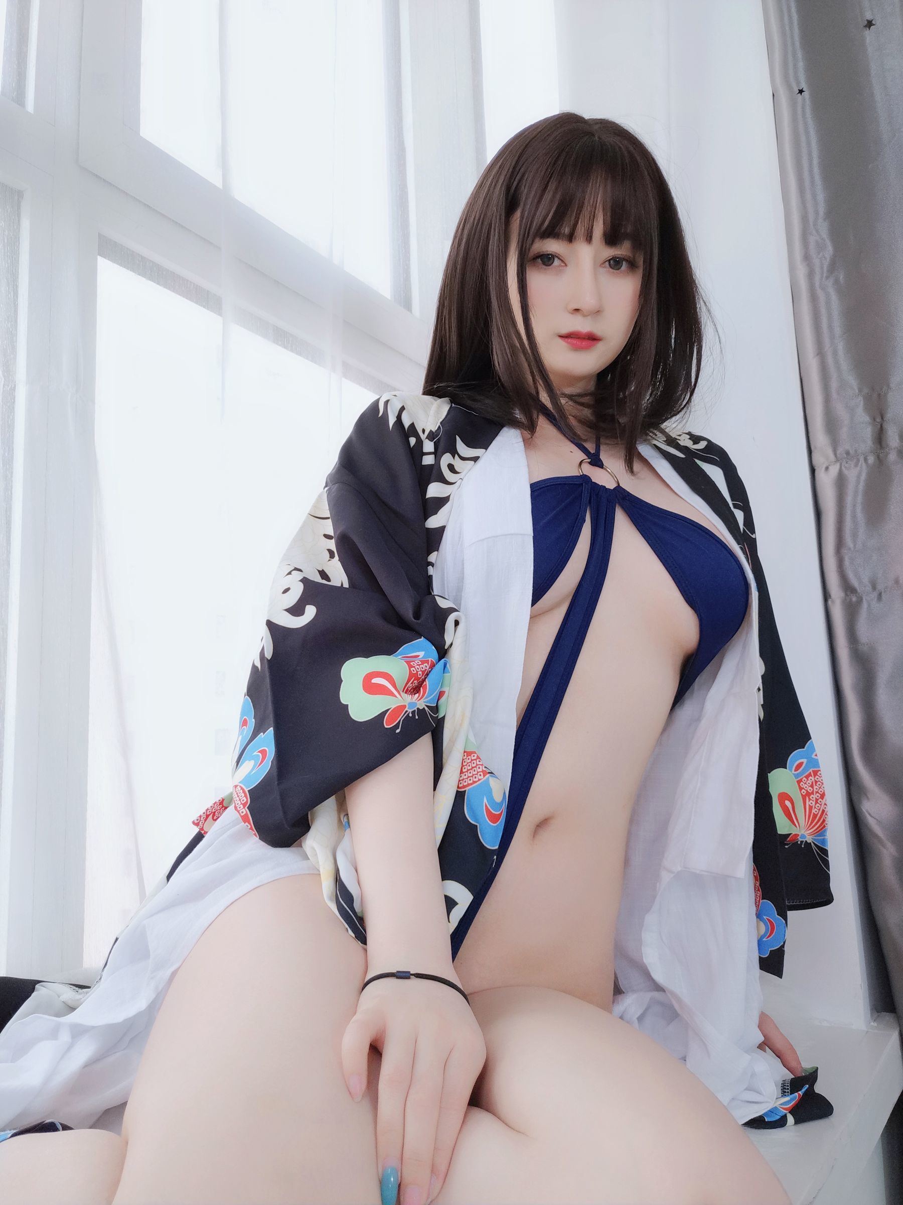 網紅科瑟寫真] 科瑟小姐姐白銀 - 和服下的秘密