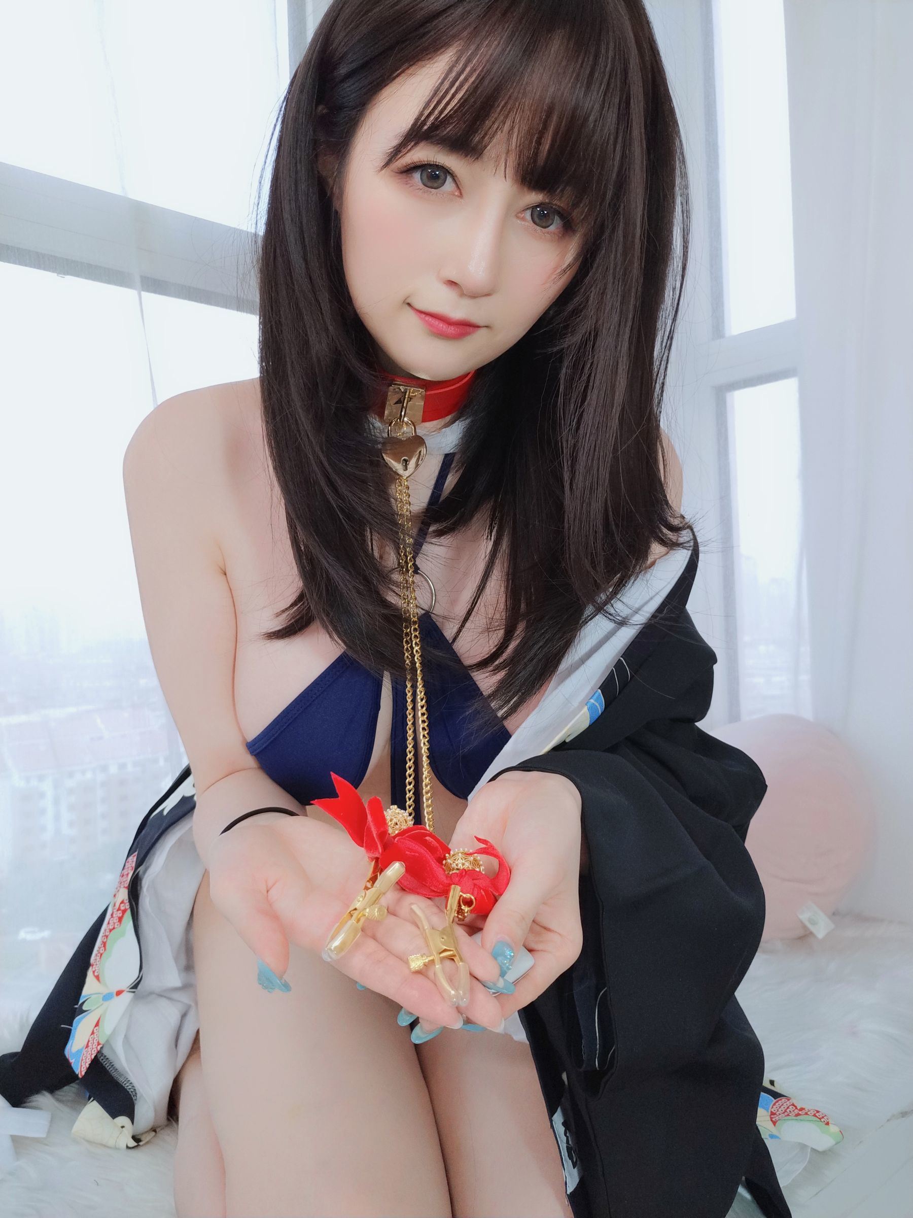 ネット有名人コスプレイヤー写真] コスプレイヤー白銀さん - 和服の下の秘密