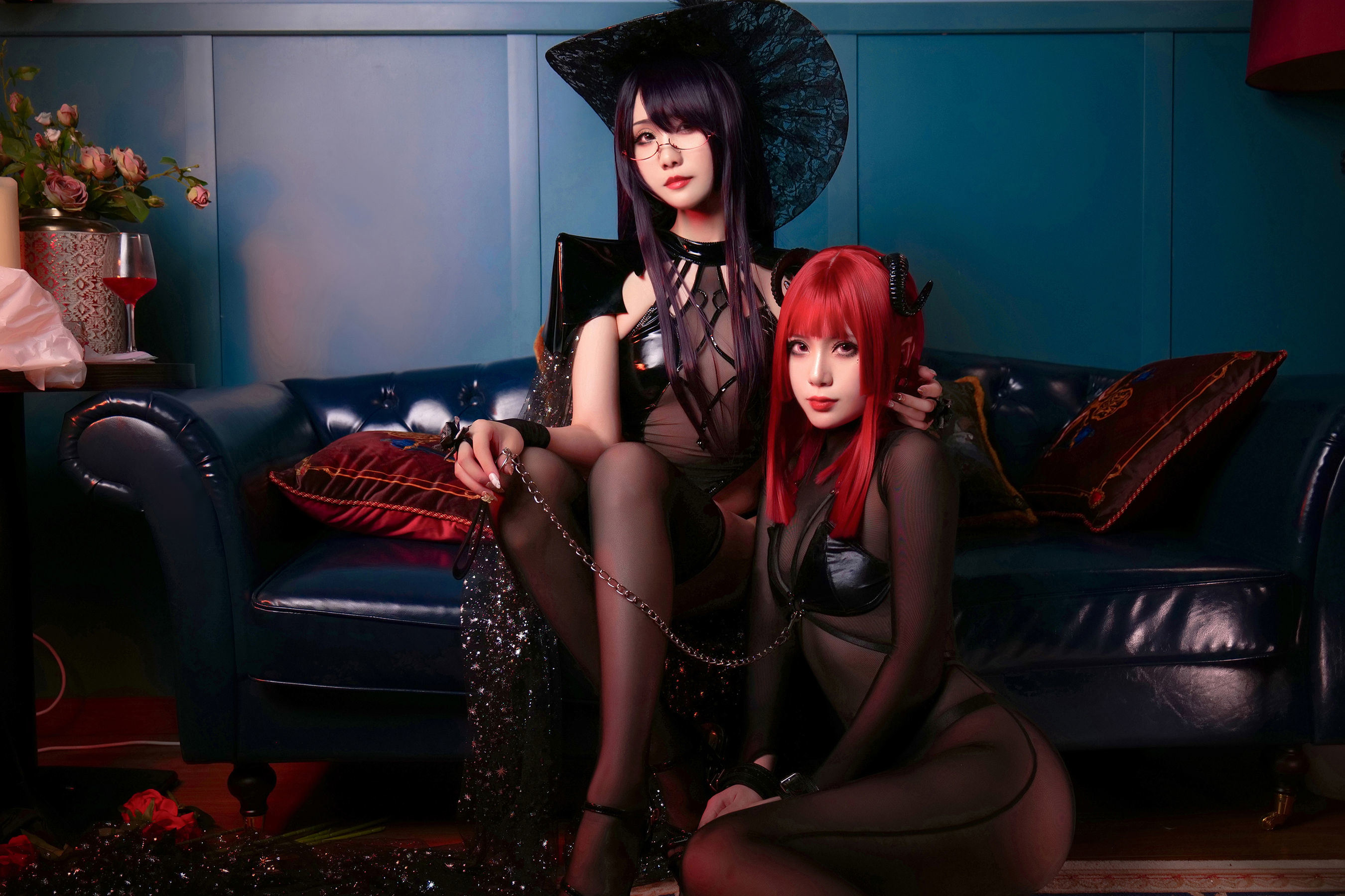 Ảnh Tập Coser Nổi Tiếng] Blogger Hoạt Hình Hiểu Mỹ Ma & Dương Đại Chân Nhân - Hội Ngộ Phù Thủy