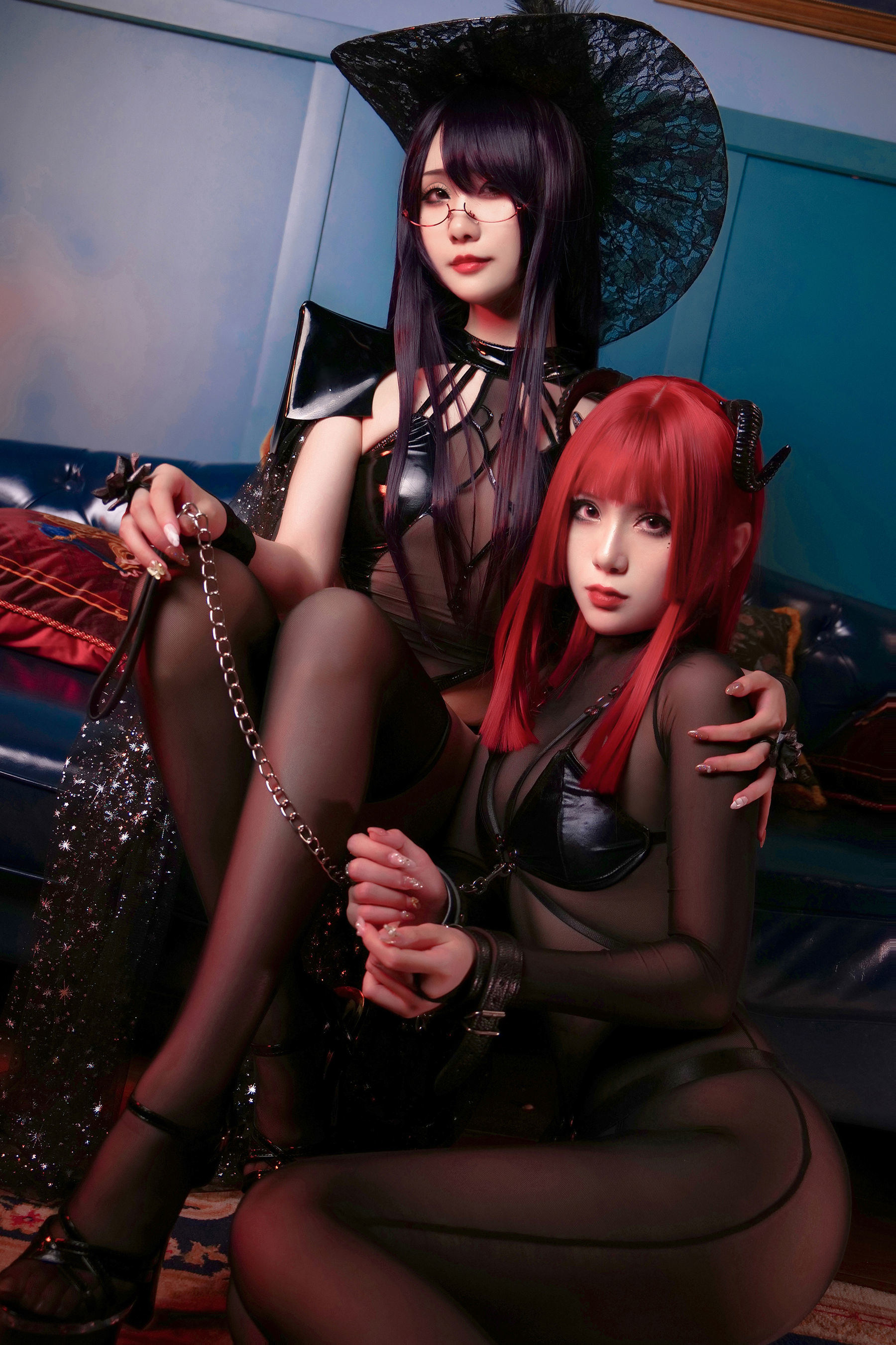 Ảnh Tập Coser Nổi Tiếng] Blogger Hoạt Hình Hiểu Mỹ Ma & Dương Đại Chân Nhân - Hội Ngộ Phù Thủy
