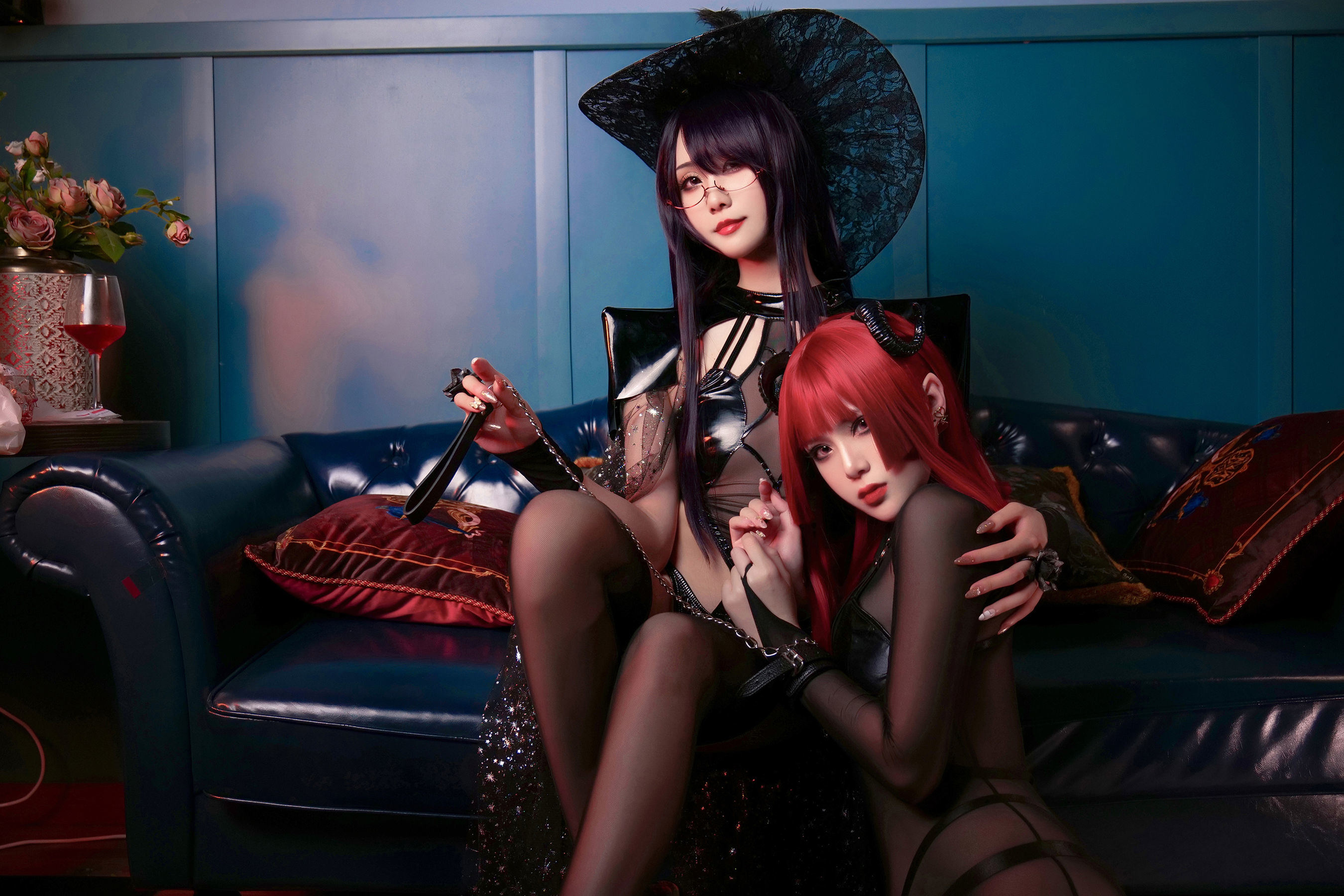 Ảnh Tập Coser Nổi Tiếng] Blogger Hoạt Hình Hiểu Mỹ Ma & Dương Đại Chân Nhân - Hội Ngộ Phù Thủy