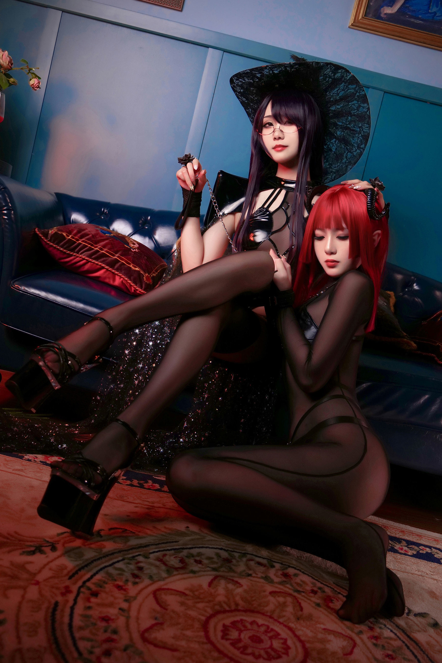 Ảnh Tập Coser Nổi Tiếng] Blogger Hoạt Hình Hiểu Mỹ Ma & Dương Đại Chân Nhân - Hội Ngộ Phù Thủy