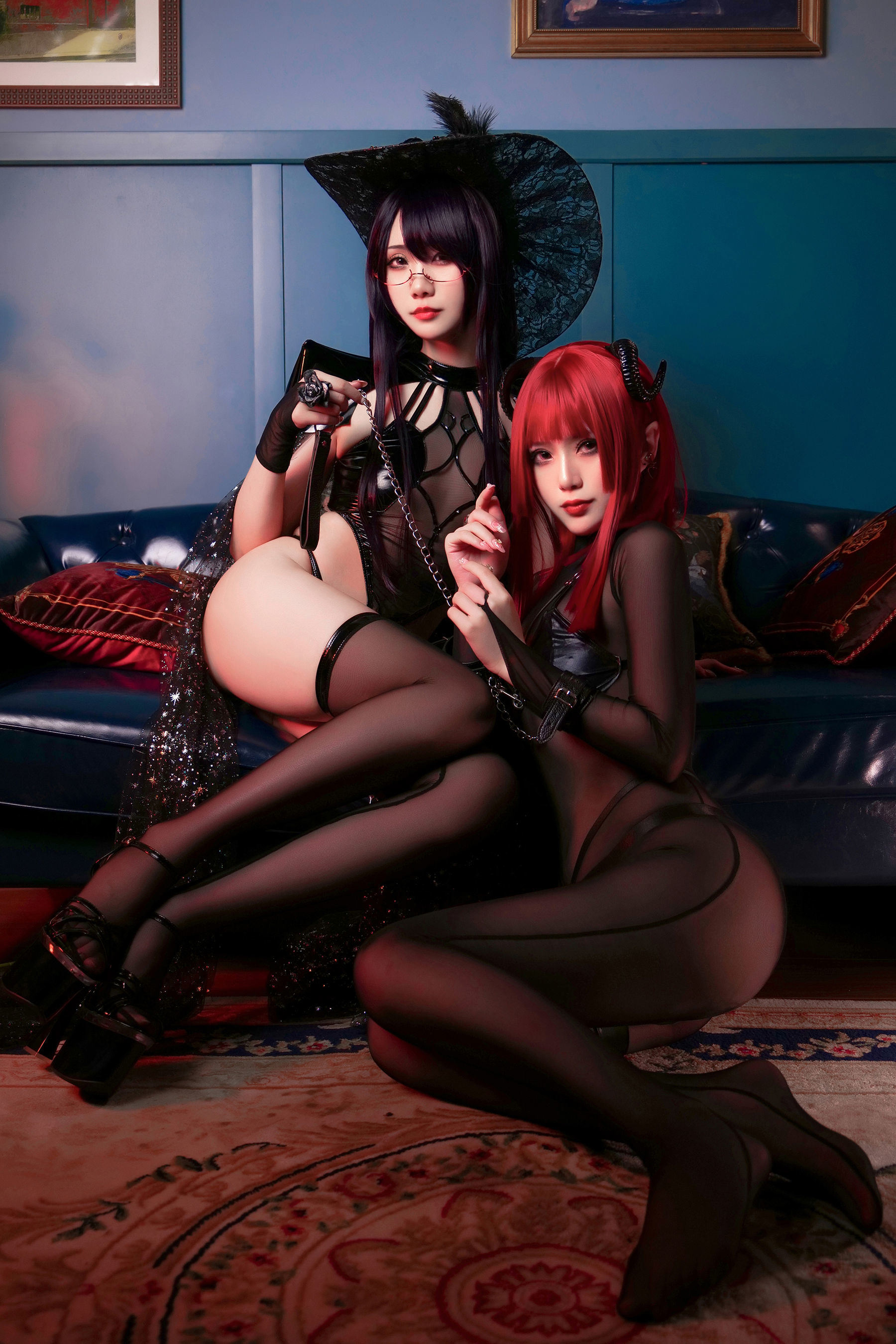 Ảnh Tập Coser Nổi Tiếng] Blogger Hoạt Hình Hiểu Mỹ Ma & Dương Đại Chân Nhân - Hội Ngộ Phù Thủy
