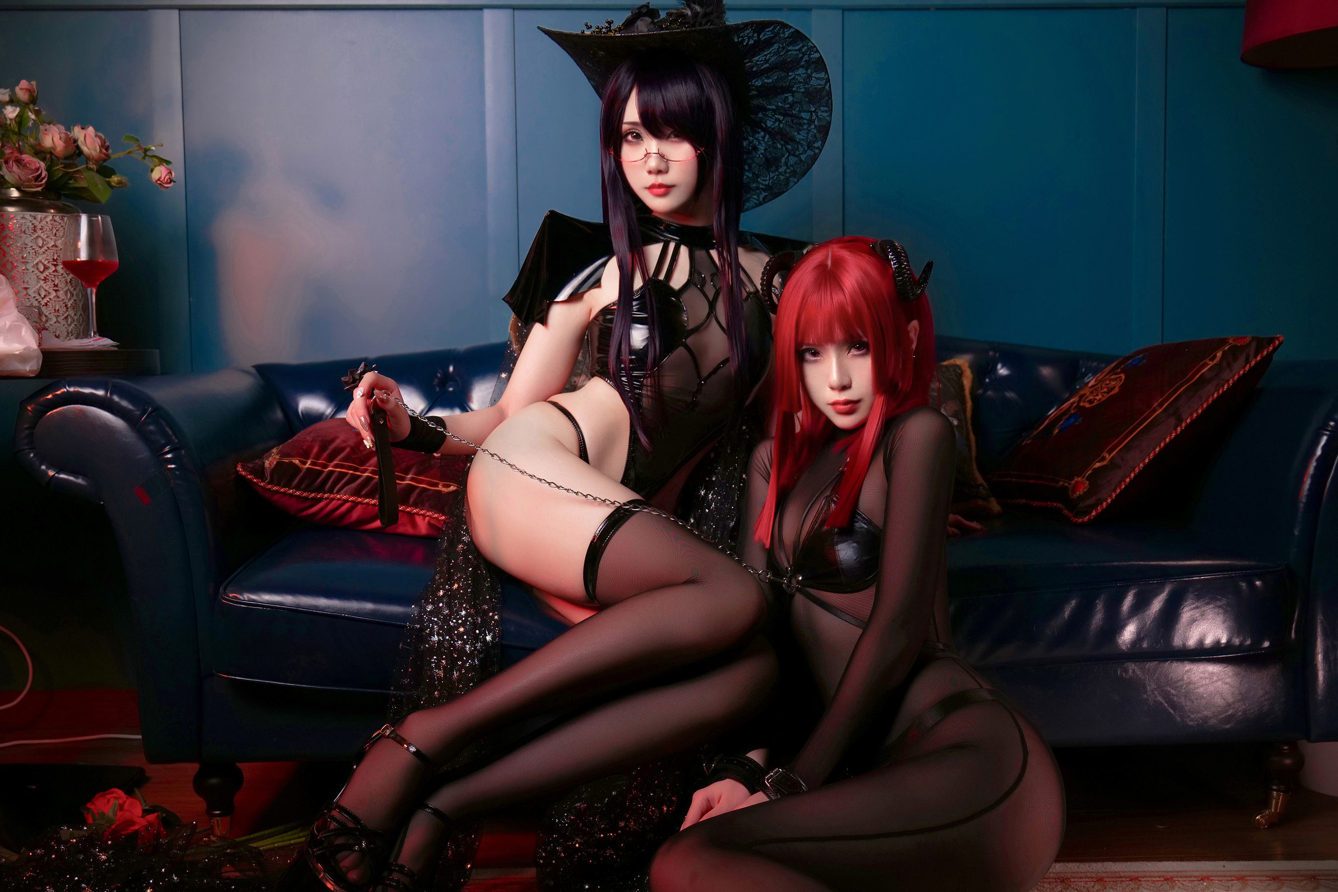 Ảnh Tập Coser Nổi Tiếng] Blogger Hoạt Hình Hiểu Mỹ Ma & Dương Đại Chân Nhân - Hội Ngộ Phù Thủy