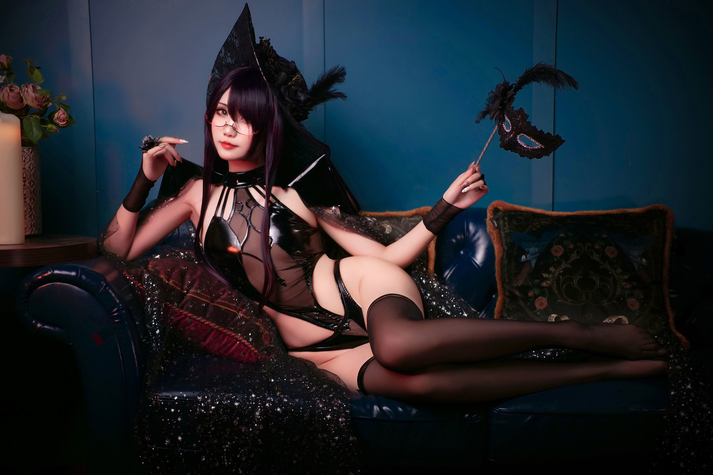 Ảnh Tập Coser Nổi Tiếng] Blogger Hoạt Hình Hiểu Mỹ Ma & Dương Đại Chân Nhân - Hội Ngộ Phù Thủy