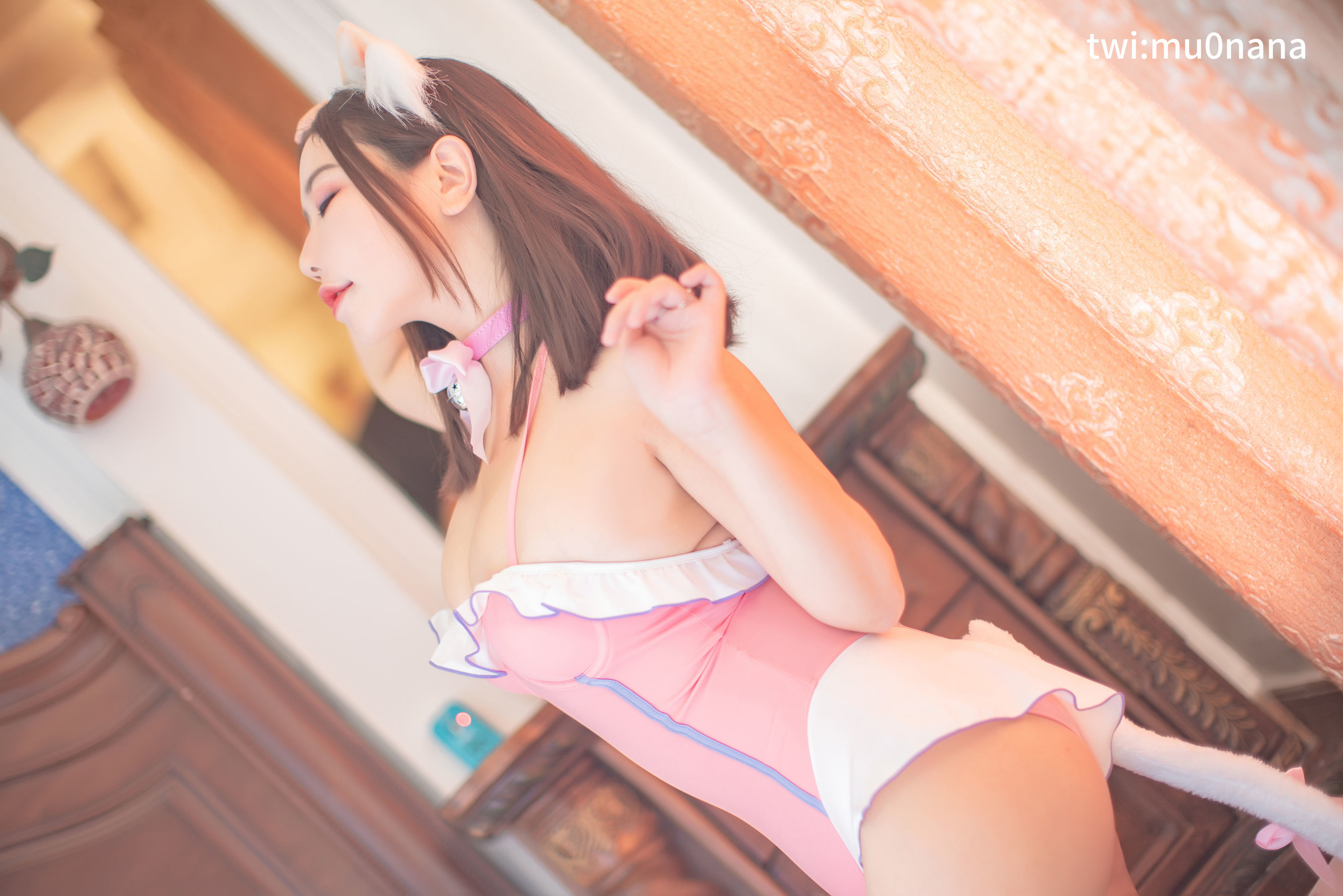 Internet Celebrity Cosplayer Photobook] Anime Blogger Mu Ling Mu0 - Hot Spring 2
