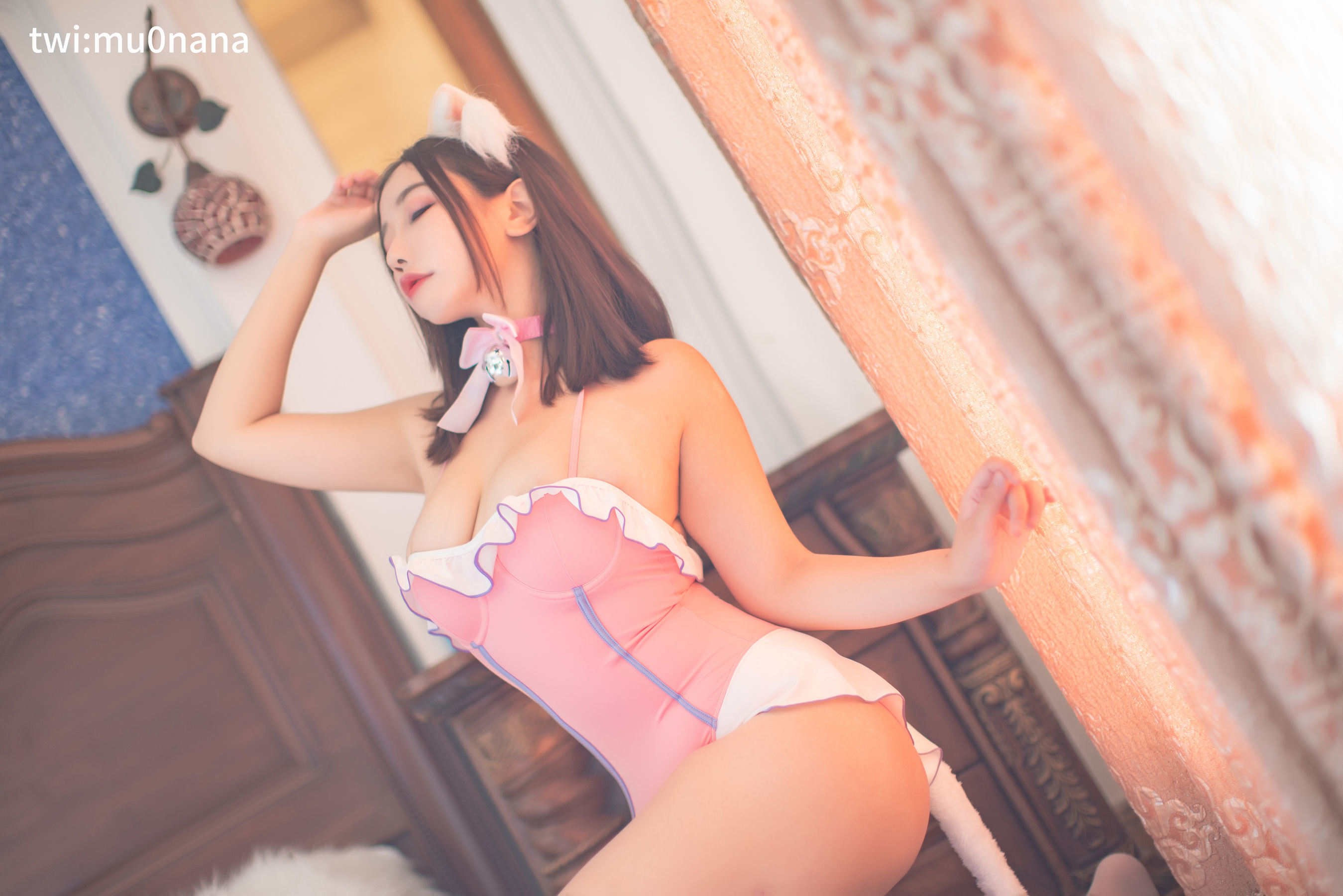 Internet Celebrity Cosplayer Photobook] Anime Blogger Mu Ling Mu0 - Hot Spring 2