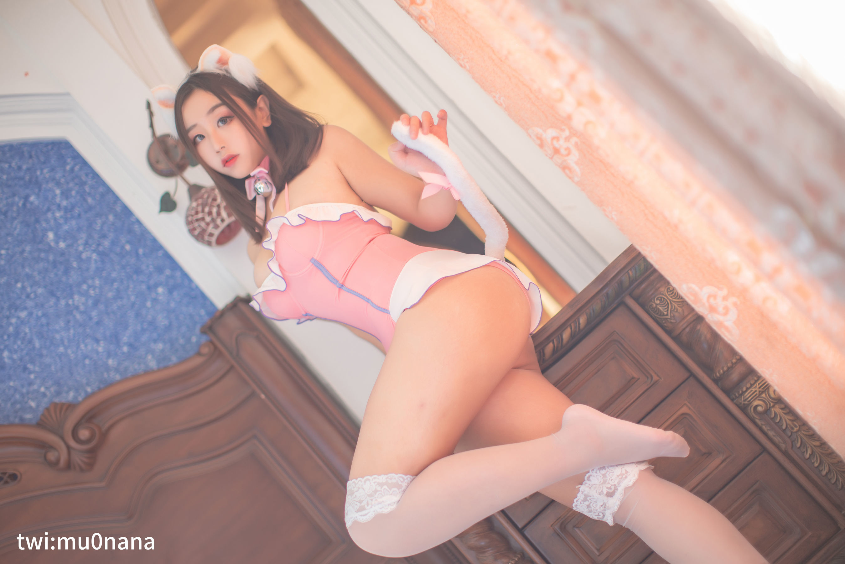 Internet Celebrity Cosplayer Photobook] Anime Blogger Mu Ling Mu0 - Hot Spring 2