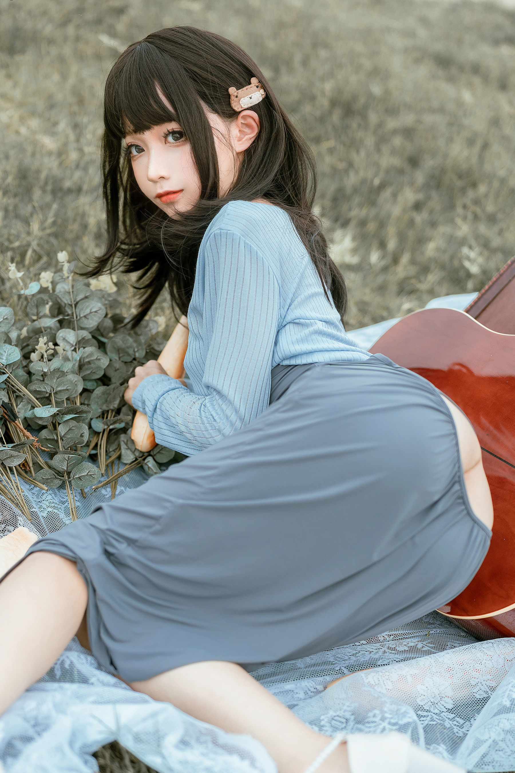 網紅COSER寫真] 動漫博主蠢沫沫 - 吉他妹妹