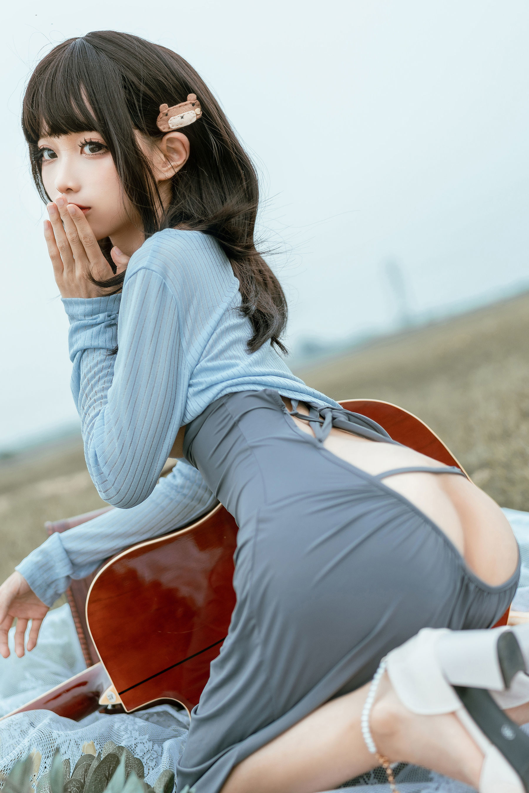 網紅COSER寫真] 動漫博主蠢沫沫 - 吉他妹妹