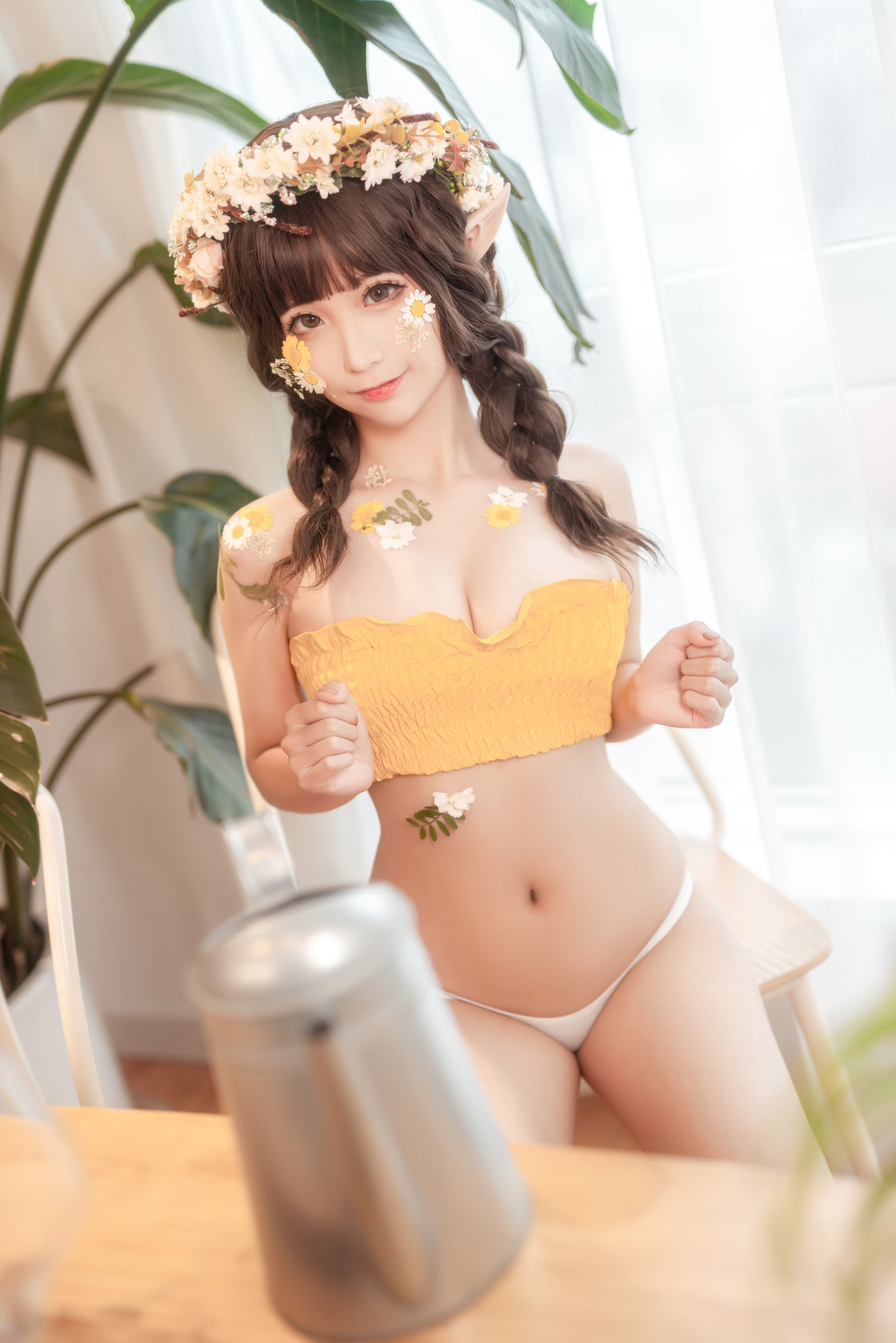 Ảnh chân dung COSER nổi tiếng mạng] Blogger anime Stun Mo Mo - Vương quốc Tai Nhọn Hoa Tiên