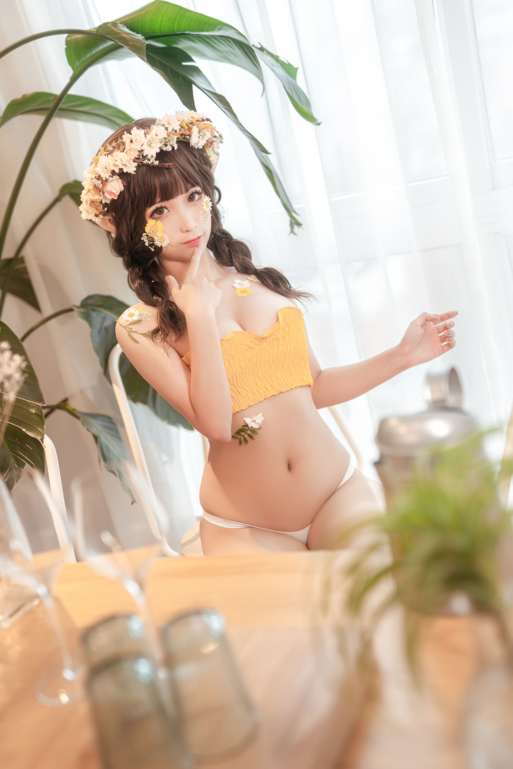 Ảnh chân dung COSER nổi tiếng mạng] Blogger anime Stun Mo Mo - Vương quốc Tai Nhọn Hoa Tiên