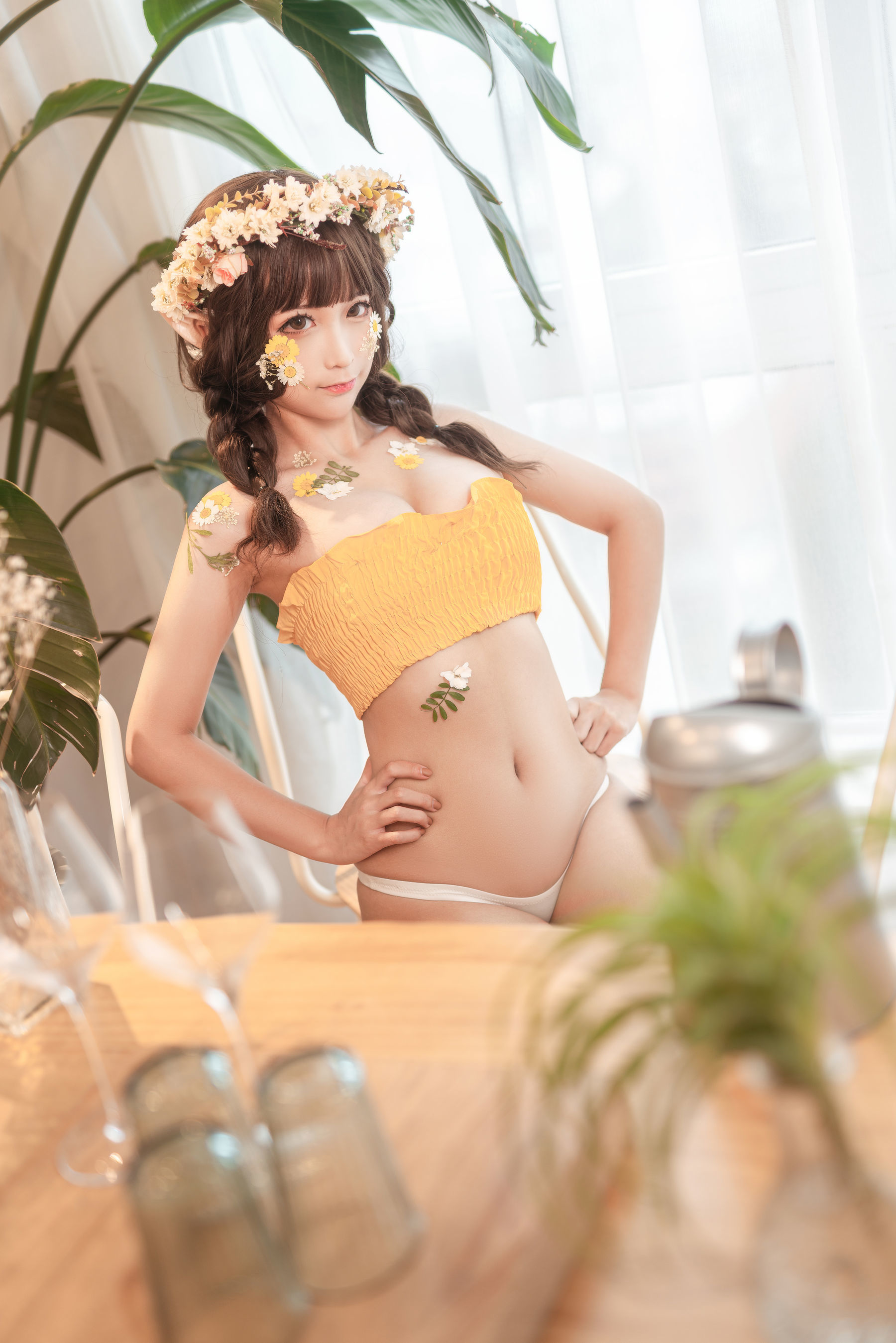 Ảnh chân dung COSER nổi tiếng mạng] Blogger anime Stun Mo Mo - Vương quốc Tai Nhọn Hoa Tiên