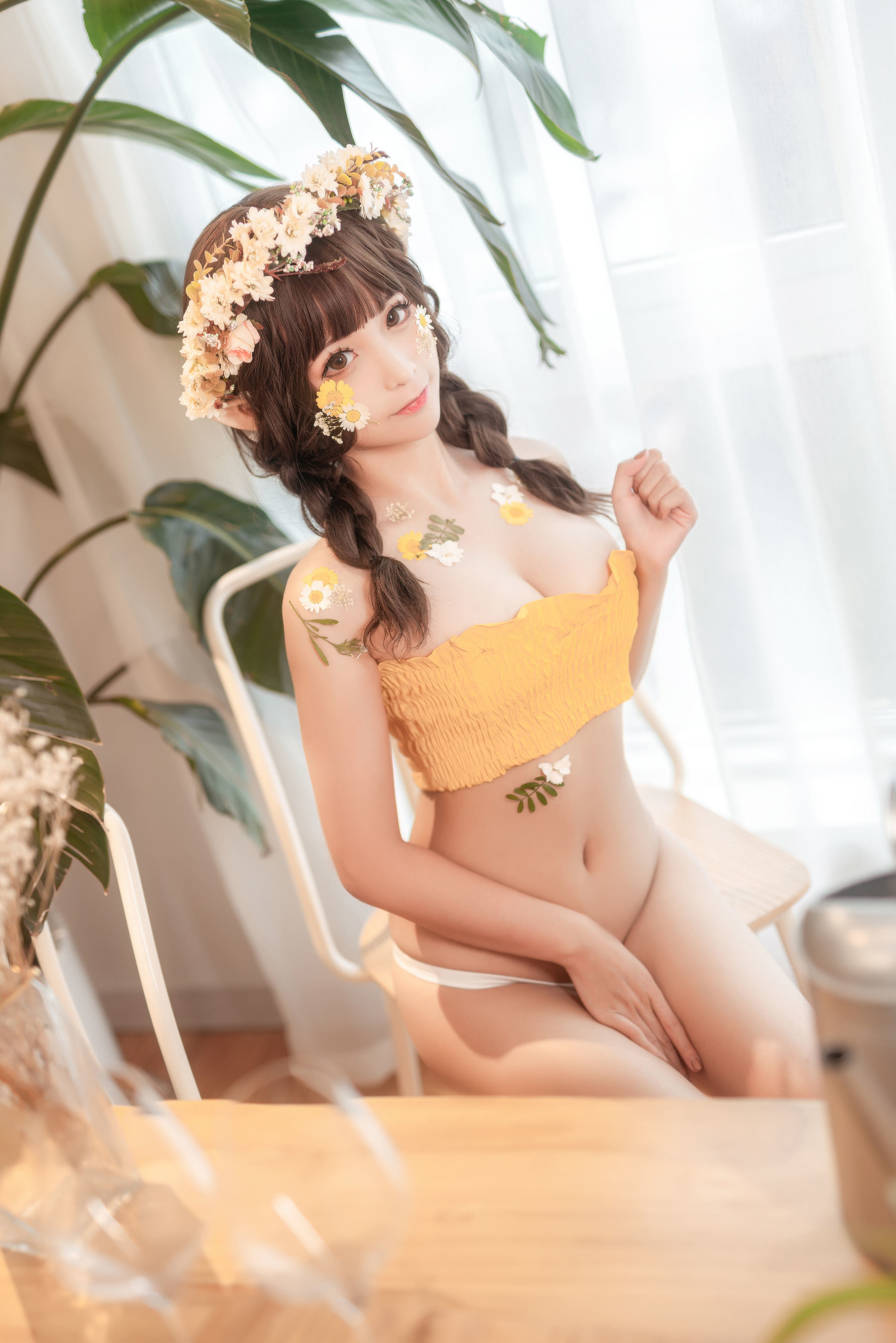 Ảnh chân dung COSER nổi tiếng mạng] Blogger anime Stun Mo Mo - Vương quốc Tai Nhọn Hoa Tiên