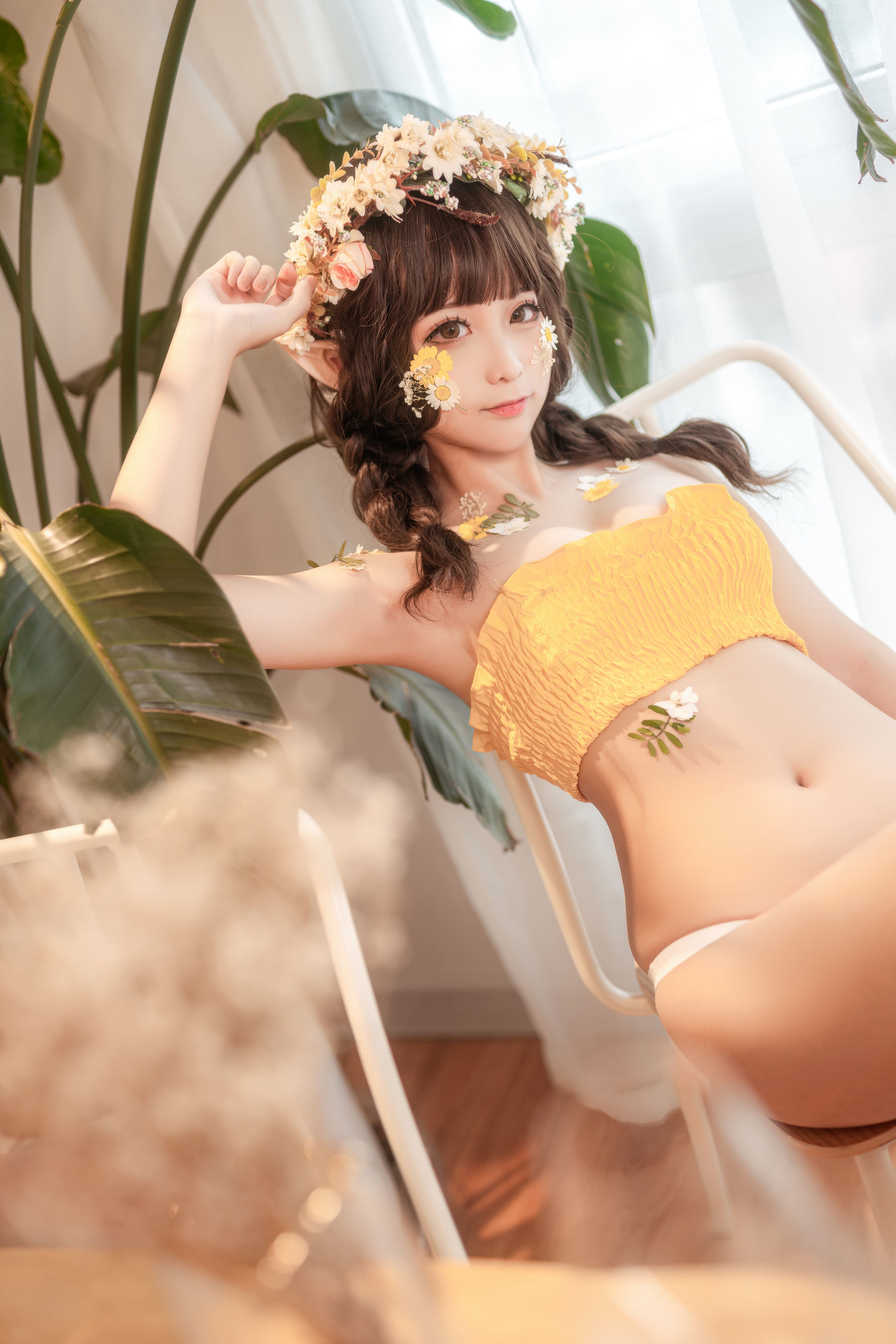 Ảnh chân dung COSER nổi tiếng mạng] Blogger anime Stun Mo Mo - Vương quốc Tai Nhọn Hoa Tiên