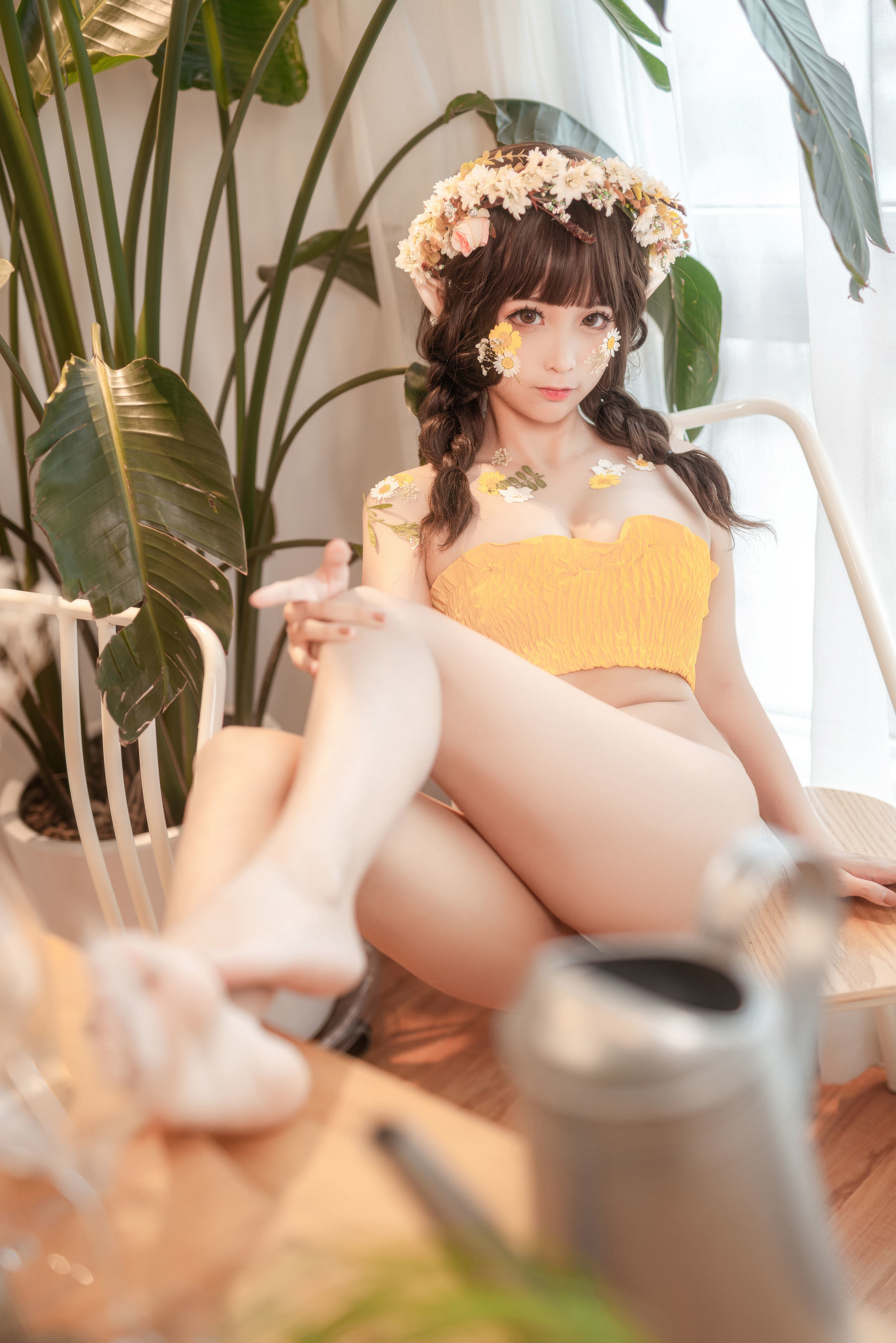 Ảnh chân dung COSER nổi tiếng mạng] Blogger anime Stun Mo Mo - Vương quốc Tai Nhọn Hoa Tiên