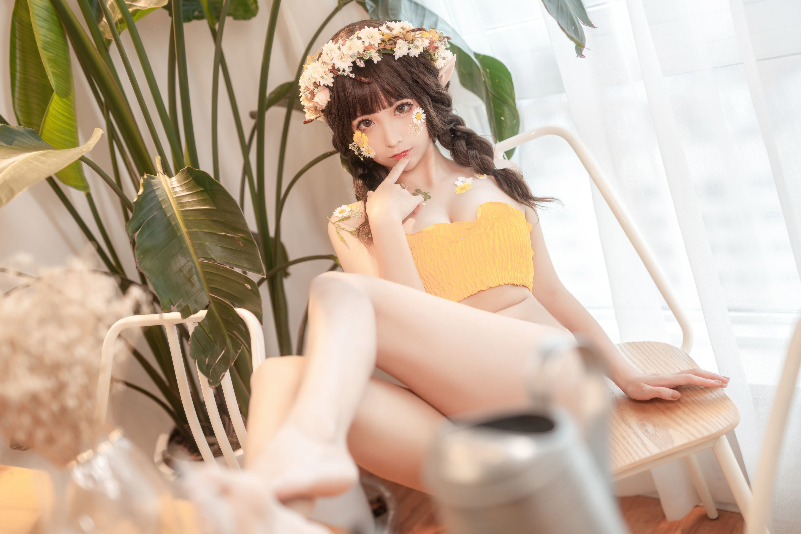 Ảnh chân dung COSER nổi tiếng mạng] Blogger anime Stun Mo Mo - Vương quốc Tai Nhọn Hoa Tiên