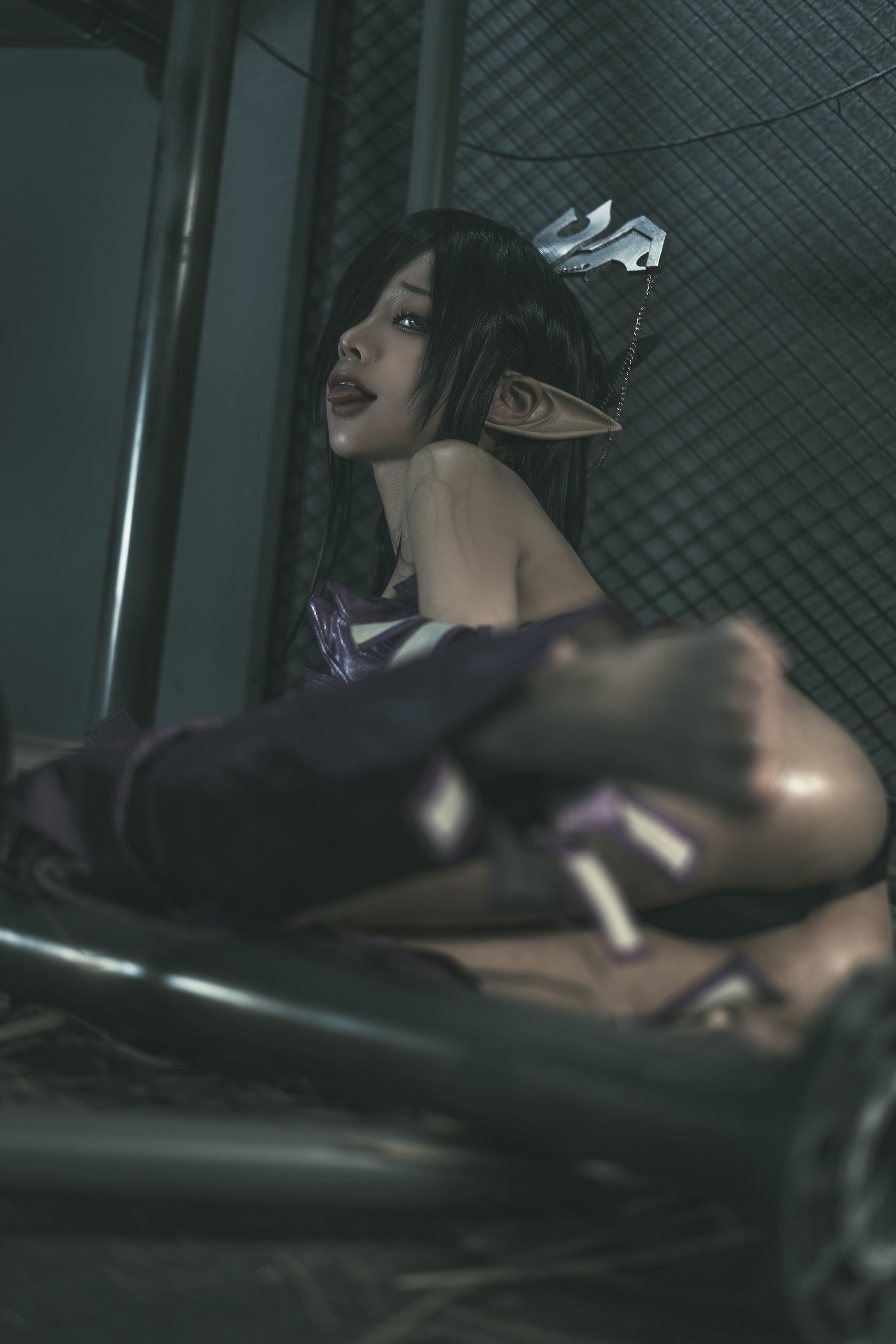 網紅COSER寫真] 動漫博主蠢沫沫 - 黑獸女王 原設