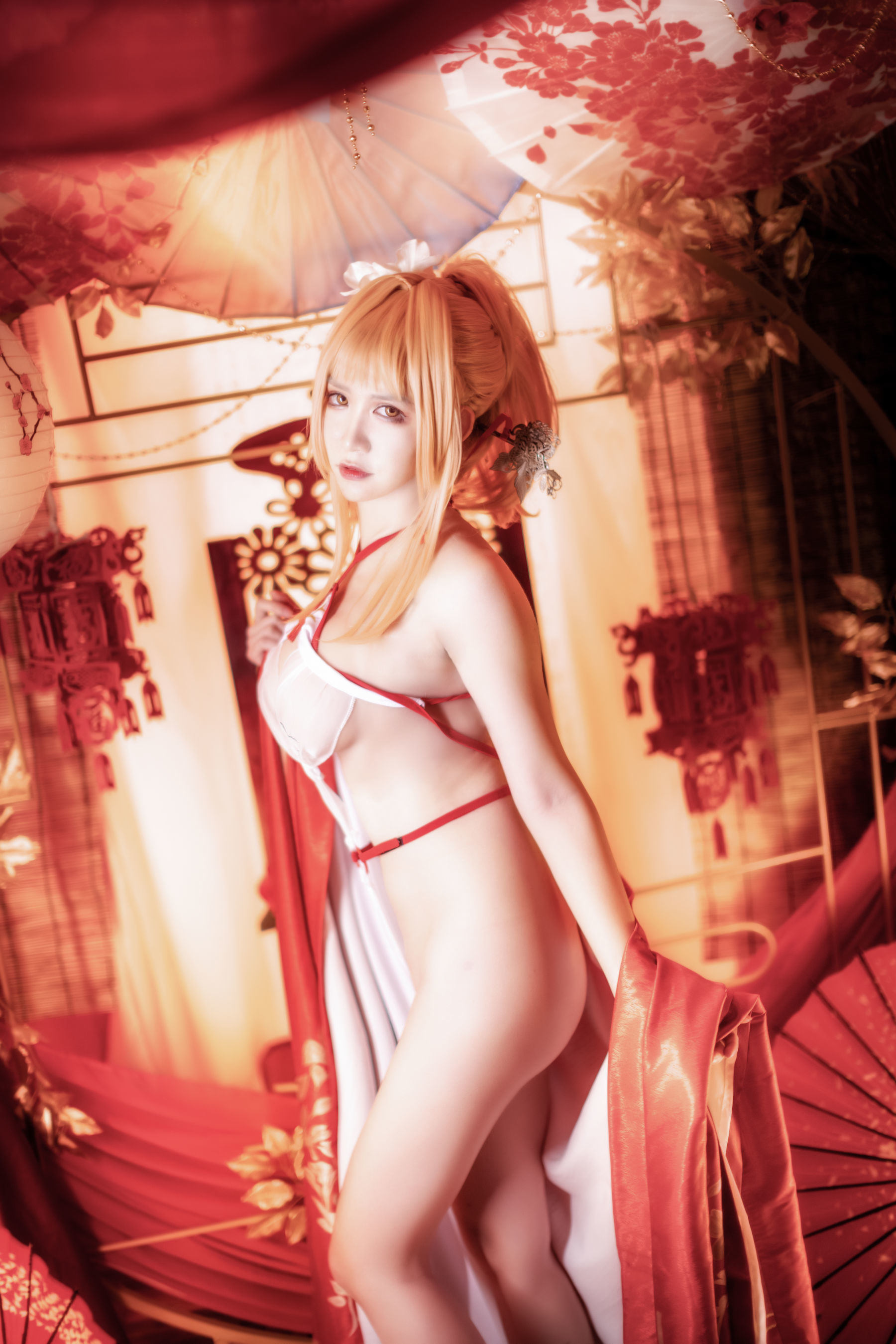 Internet Celebrity Cosplayer Photobook] Anime Blogger Ruan Yi_Fairy - Glory Cool Night Fragrant Snow