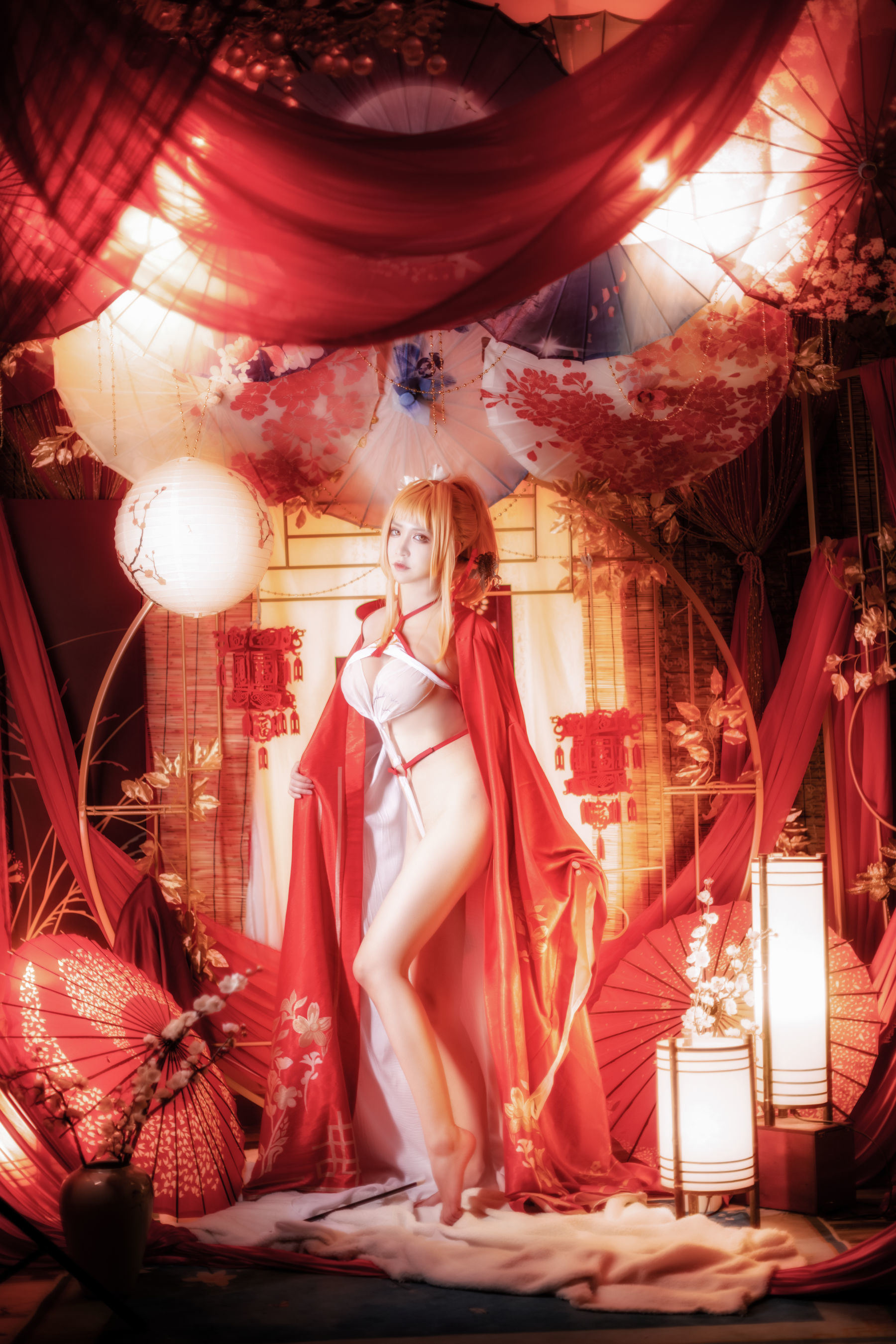 Internet Celebrity Cosplayer Photobook] Anime Blogger Ruan Yi_Fairy - Glory Cool Night Fragrant Snow