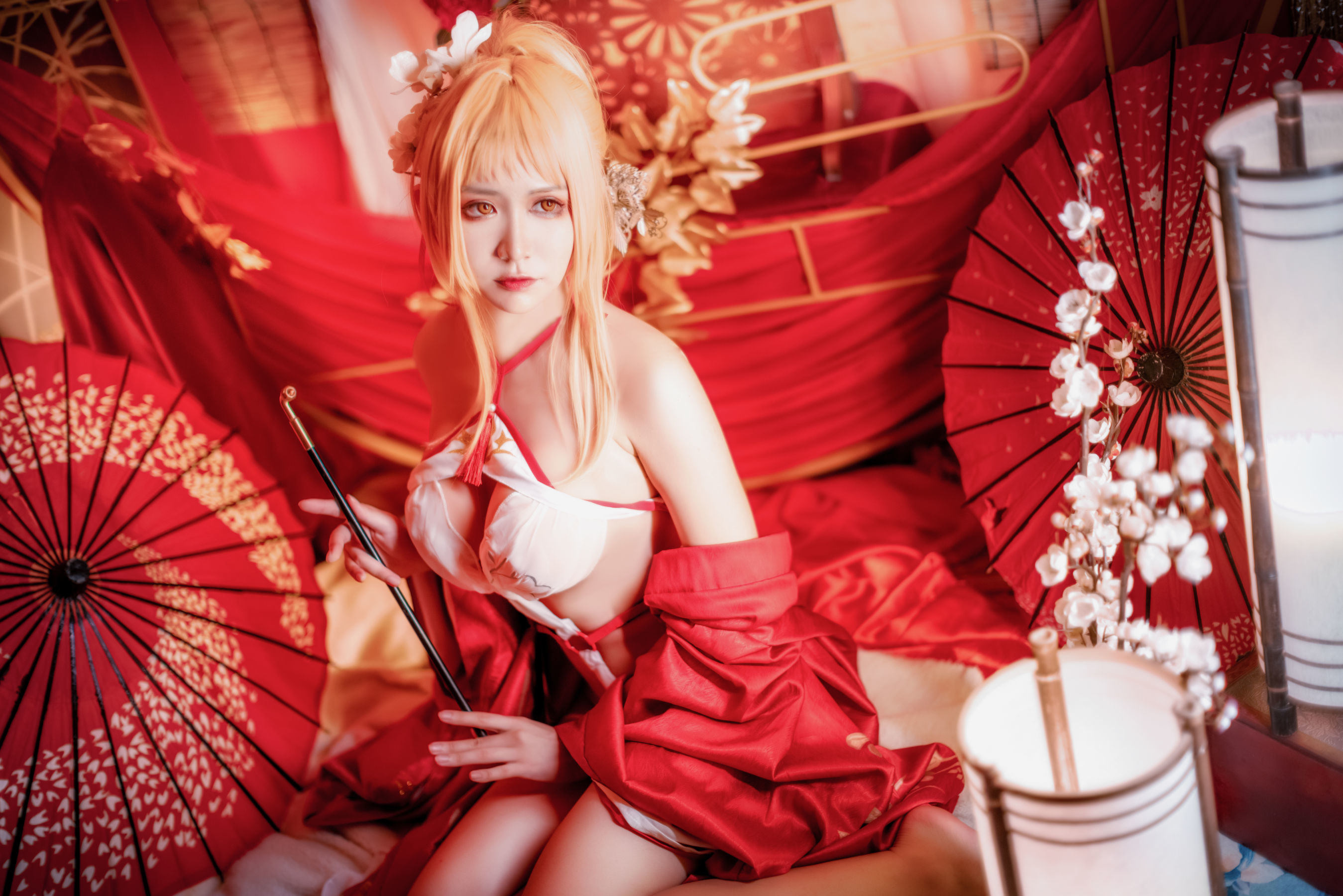 Internet Celebrity Cosplayer Photobook] Anime Blogger Ruan Yi_Fairy - Glory Cool Night Fragrant Snow