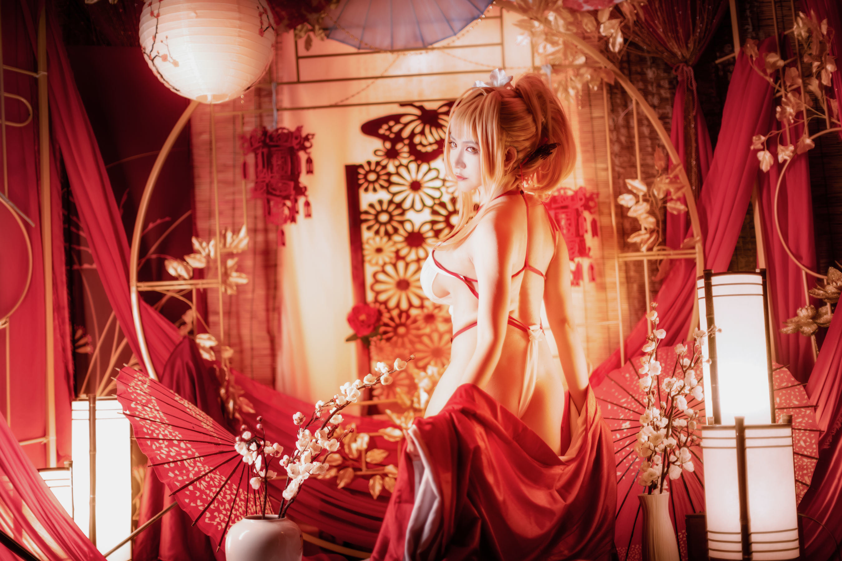 Internet Celebrity Cosplayer Photobook] Anime Blogger Ruan Yi_Fairy - Glory Cool Night Fragrant Snow