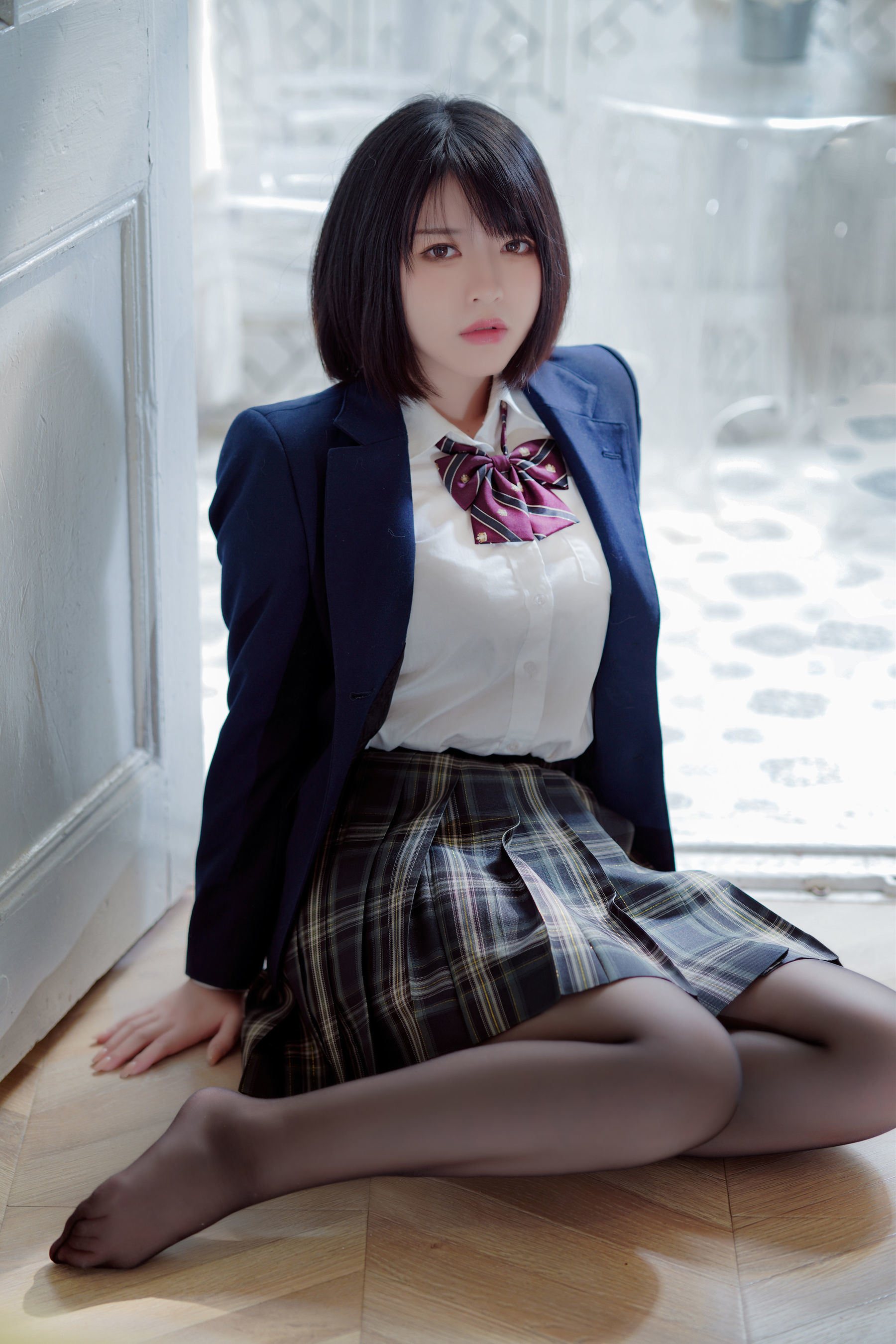 Ban Ban Zi Uniform Style Cosplay Photos