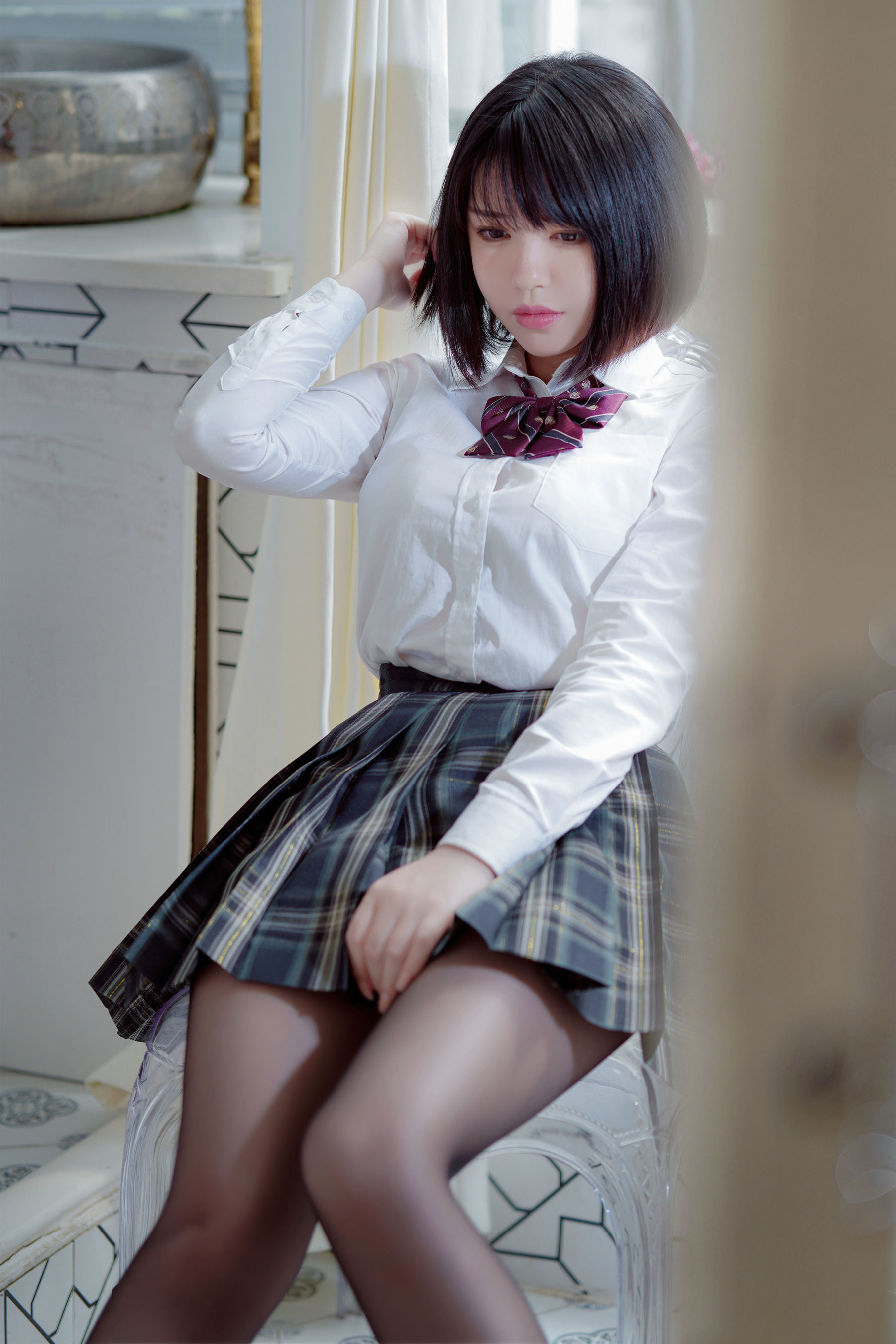 Ban Ban Zi Uniform Style Cosplay Photos