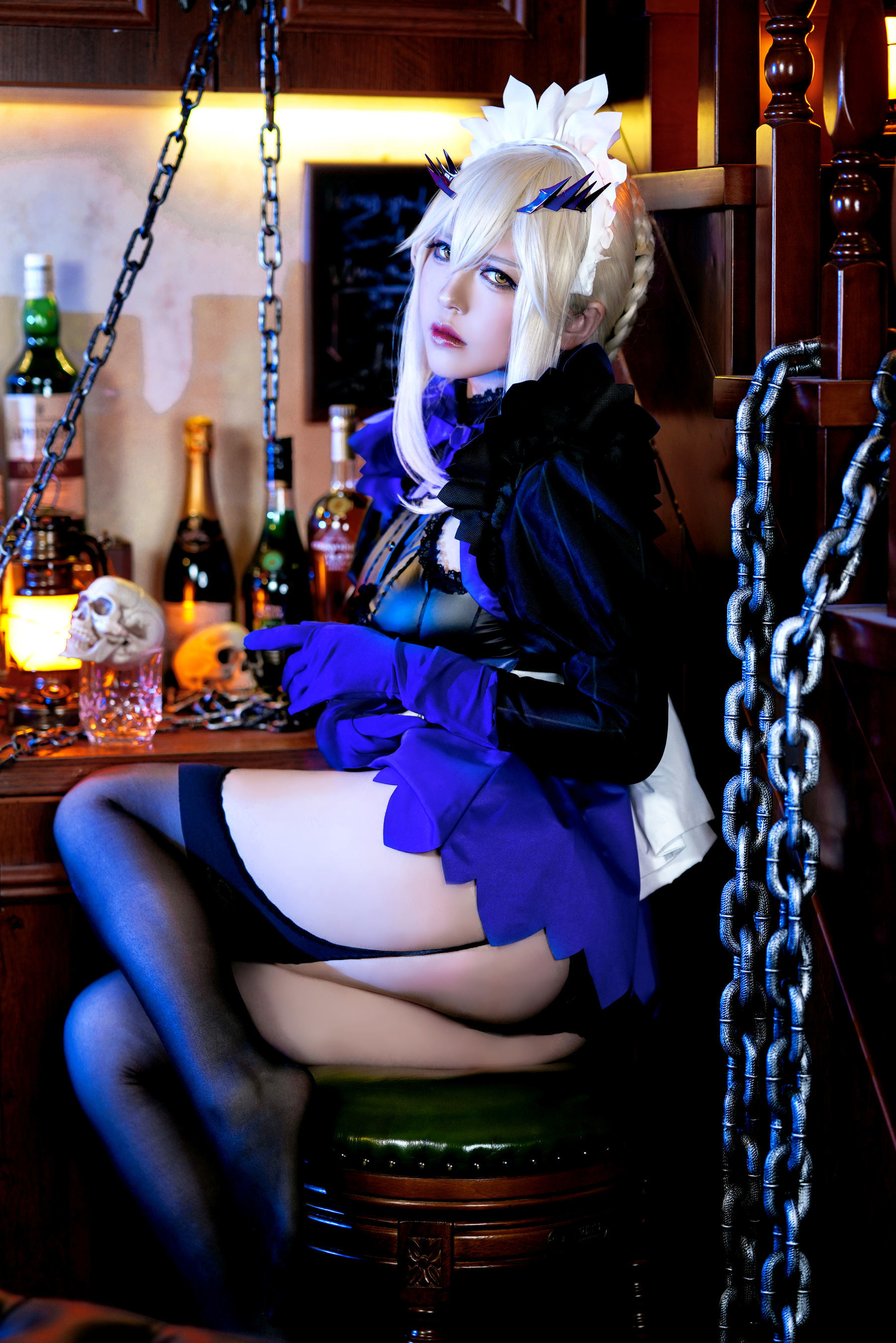Ban Ban Zi Lancer Alter Maid Cosplay Photos
