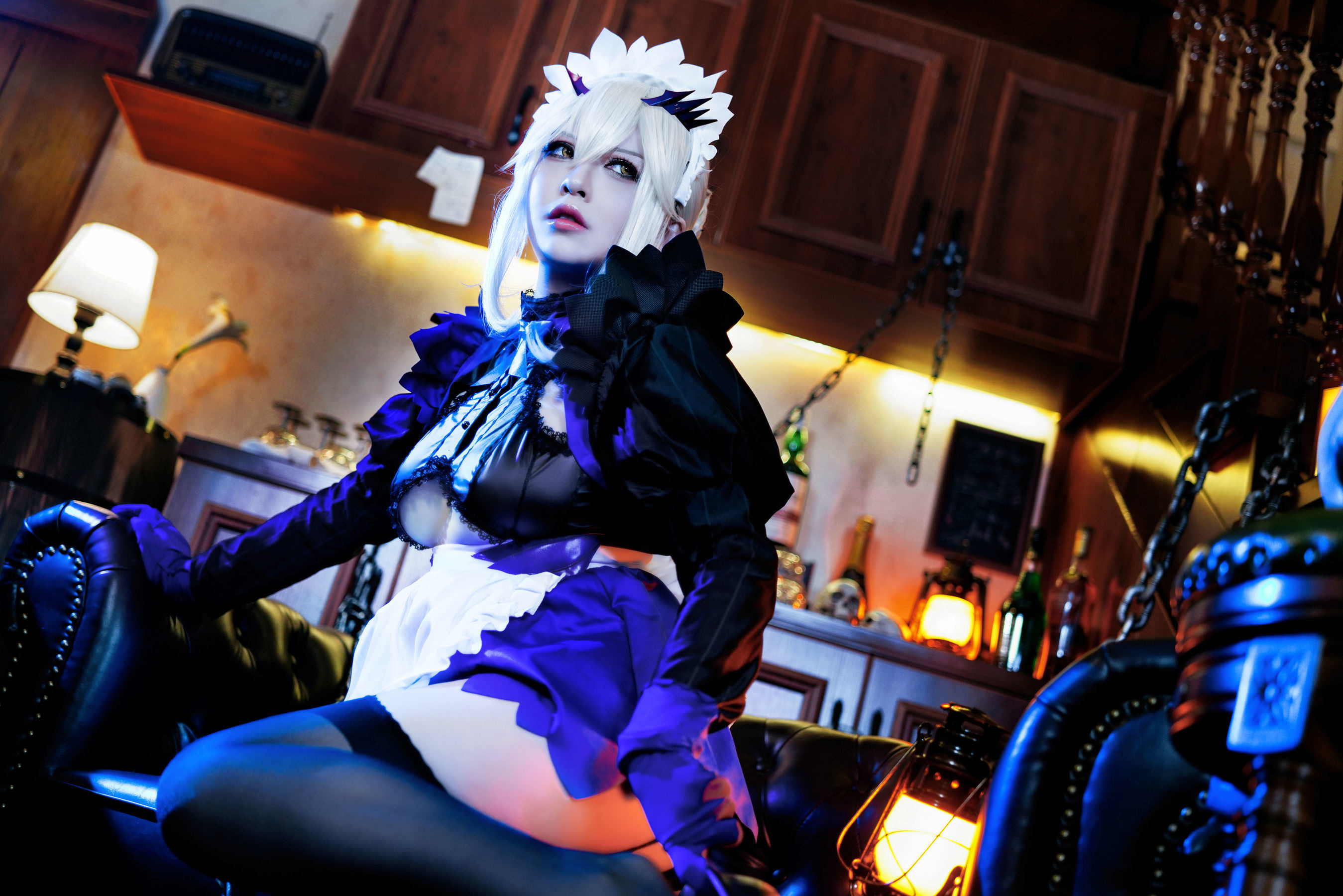 半半子 LancerAlter Maid 女僕寫真